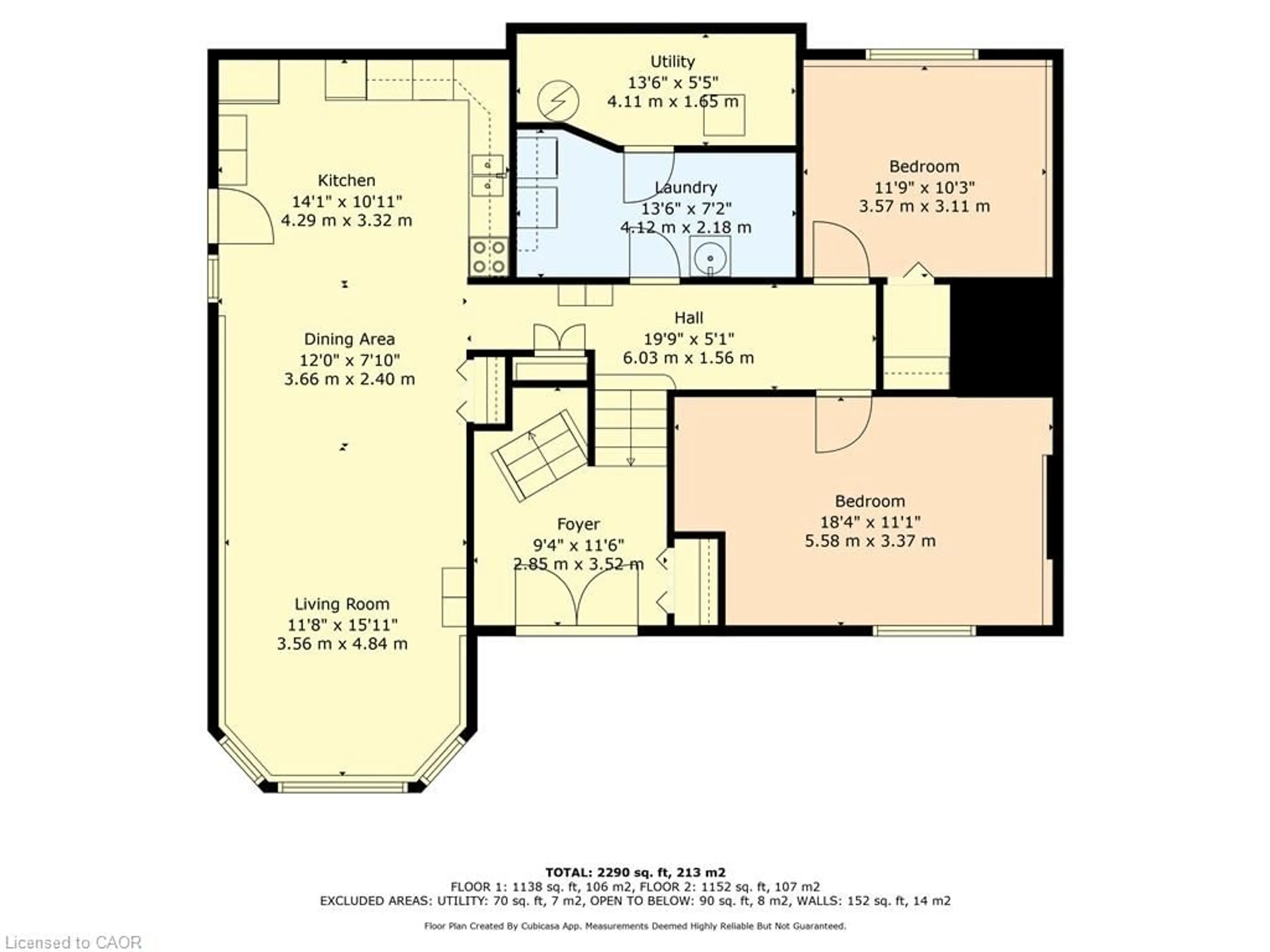 Floor plan for 8893 School Road 7, Palmerston Ontario N0G 2P0