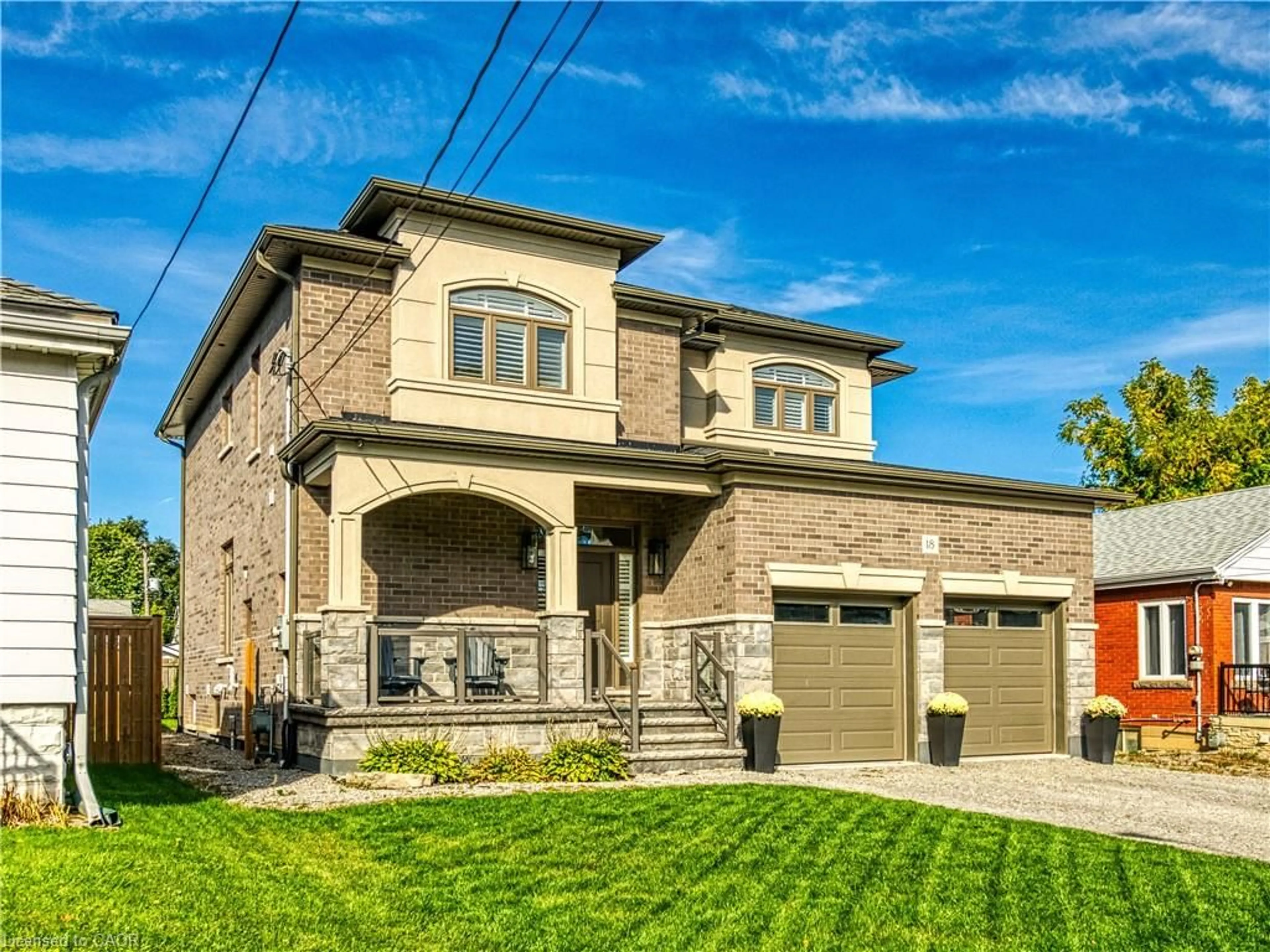 Home with brick exterior material, street for 18 David Ave, Hamilton Ontario L9A 3V1