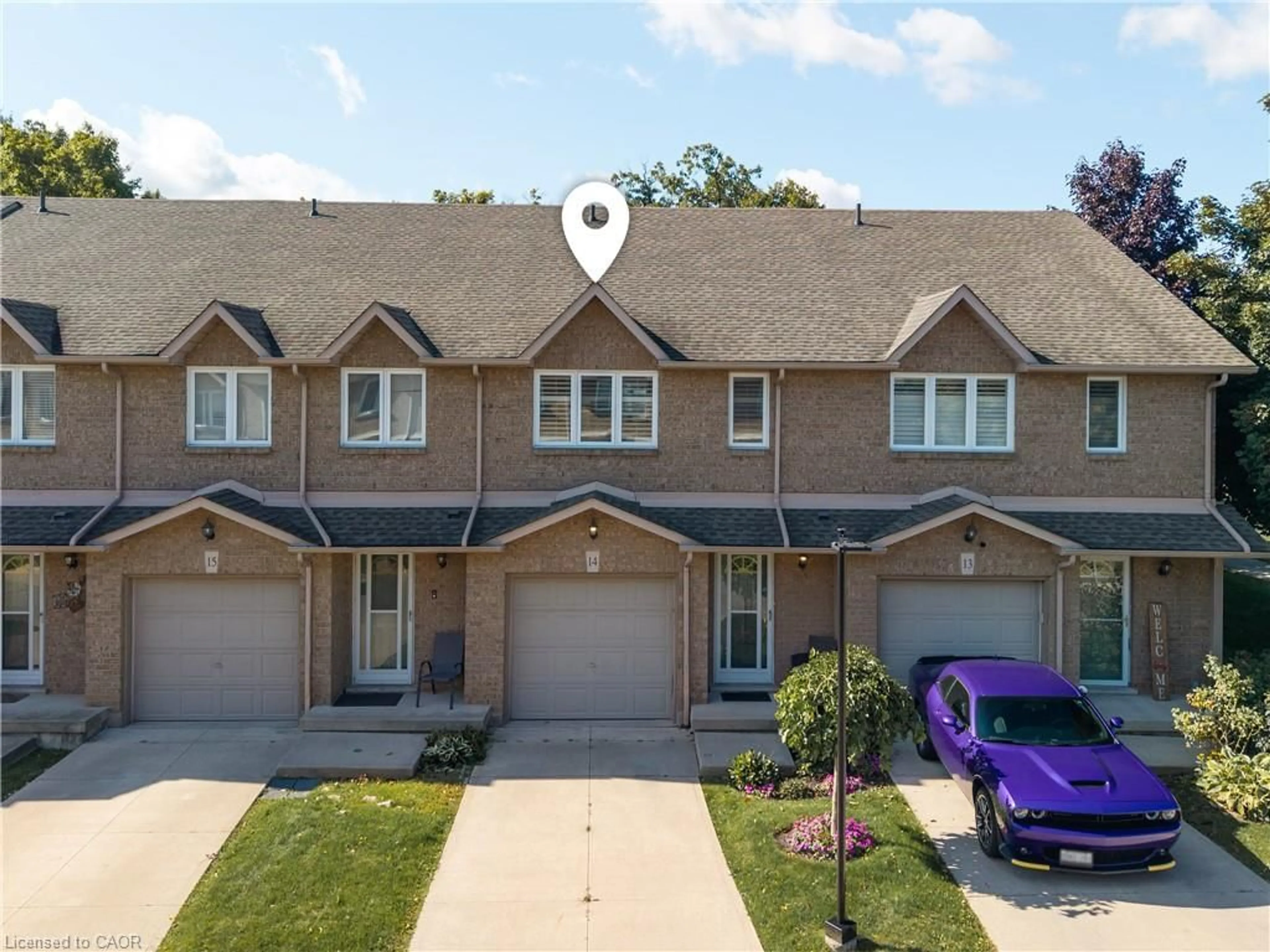 A pic from outside/outdoor area/front of a property/back of a property/a pic from drone, street for 1809 Upper Wentworth St #14, Hamilton Ontario L9B 2R9