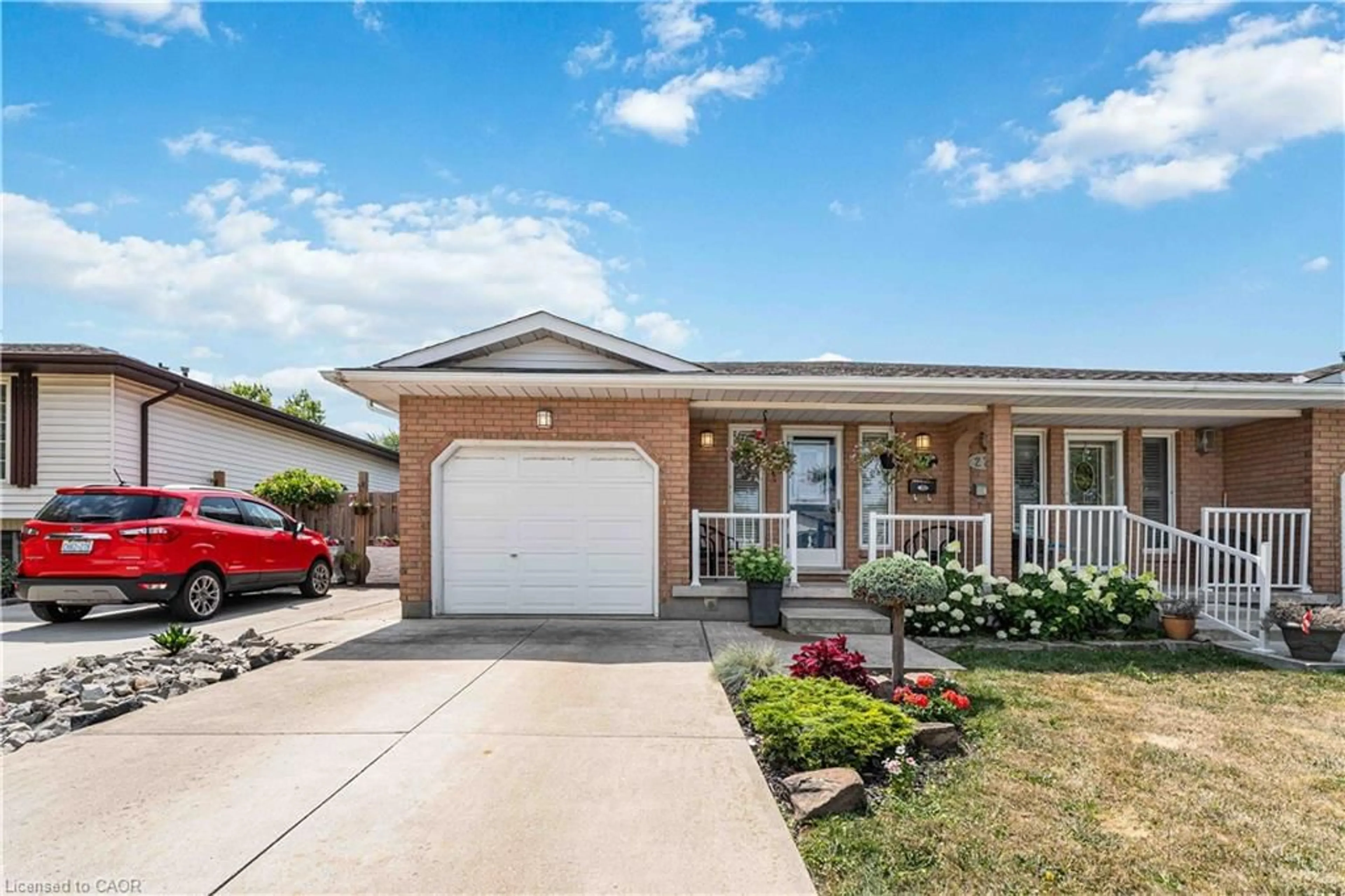 Home with brick exterior material, street for 27 Cartier Dr, Thorold Ontario L2V 4H9