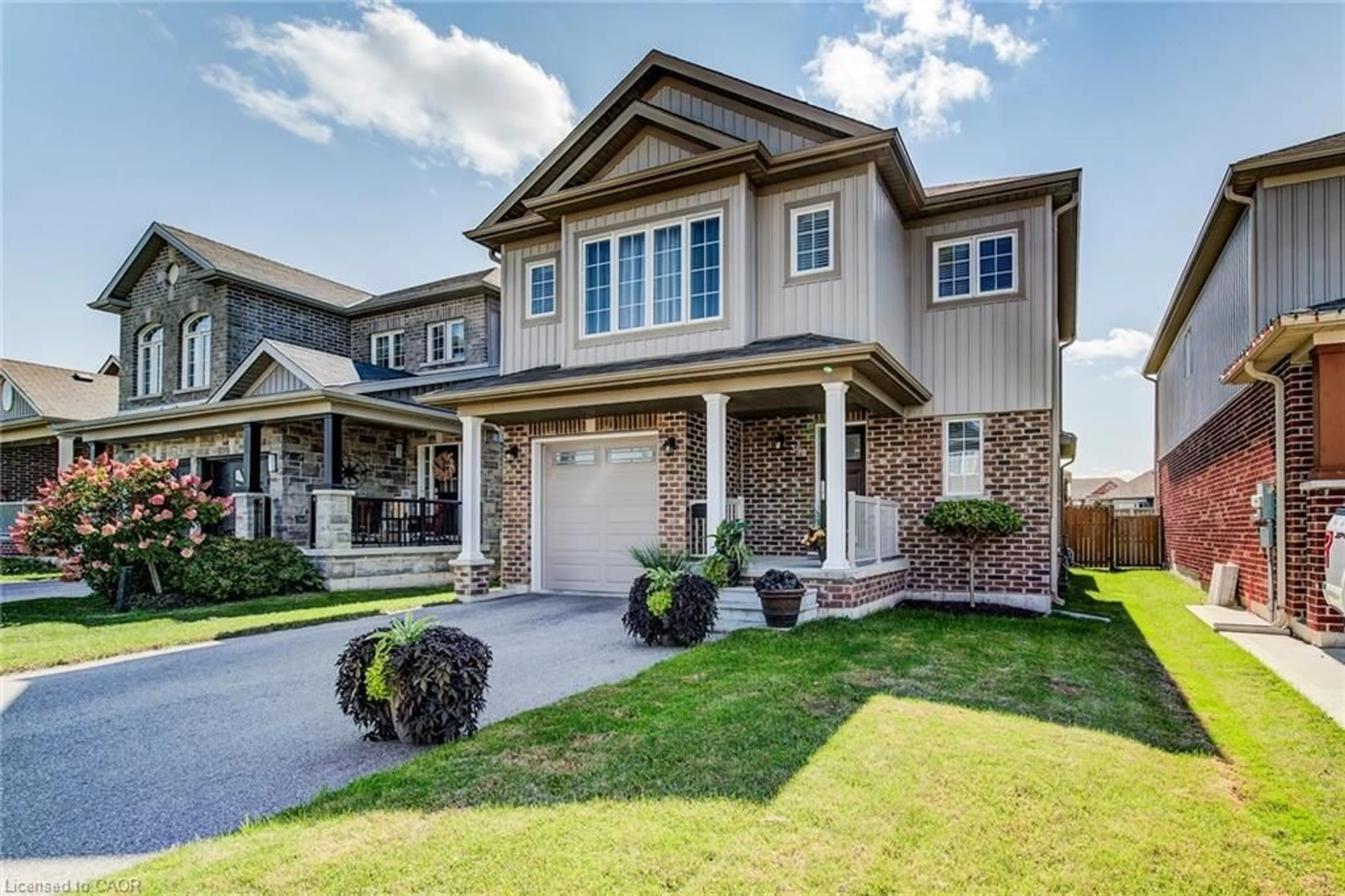 Home with brick exterior material, street for 390 Armstrong St, Listowel Ontario N4W 0E5