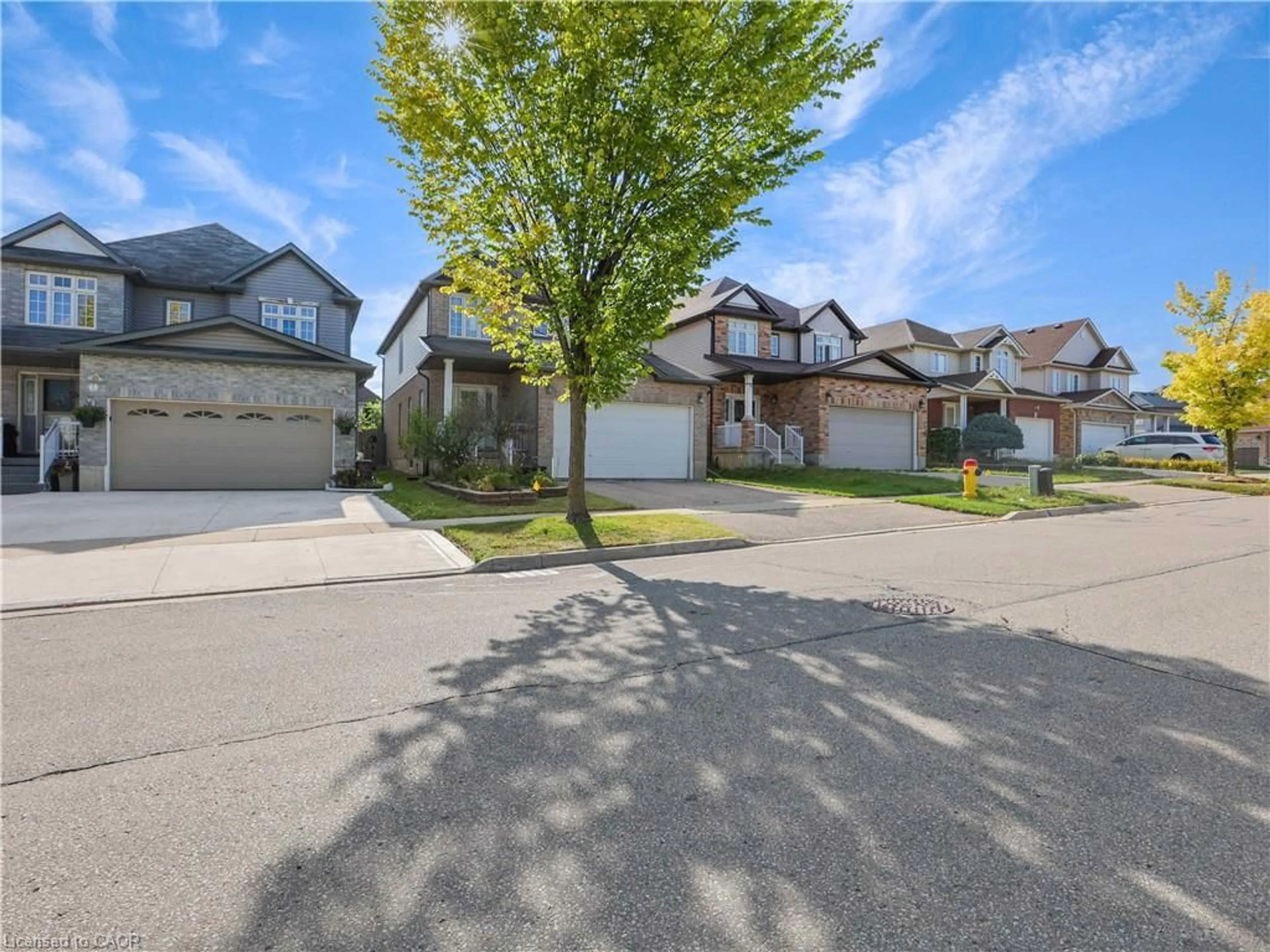 A pic from outside/outdoor area/front of a property/back of a property/a pic from drone, street for 36 Lemon Grass St, Kitchener Ontario N2N 3R5