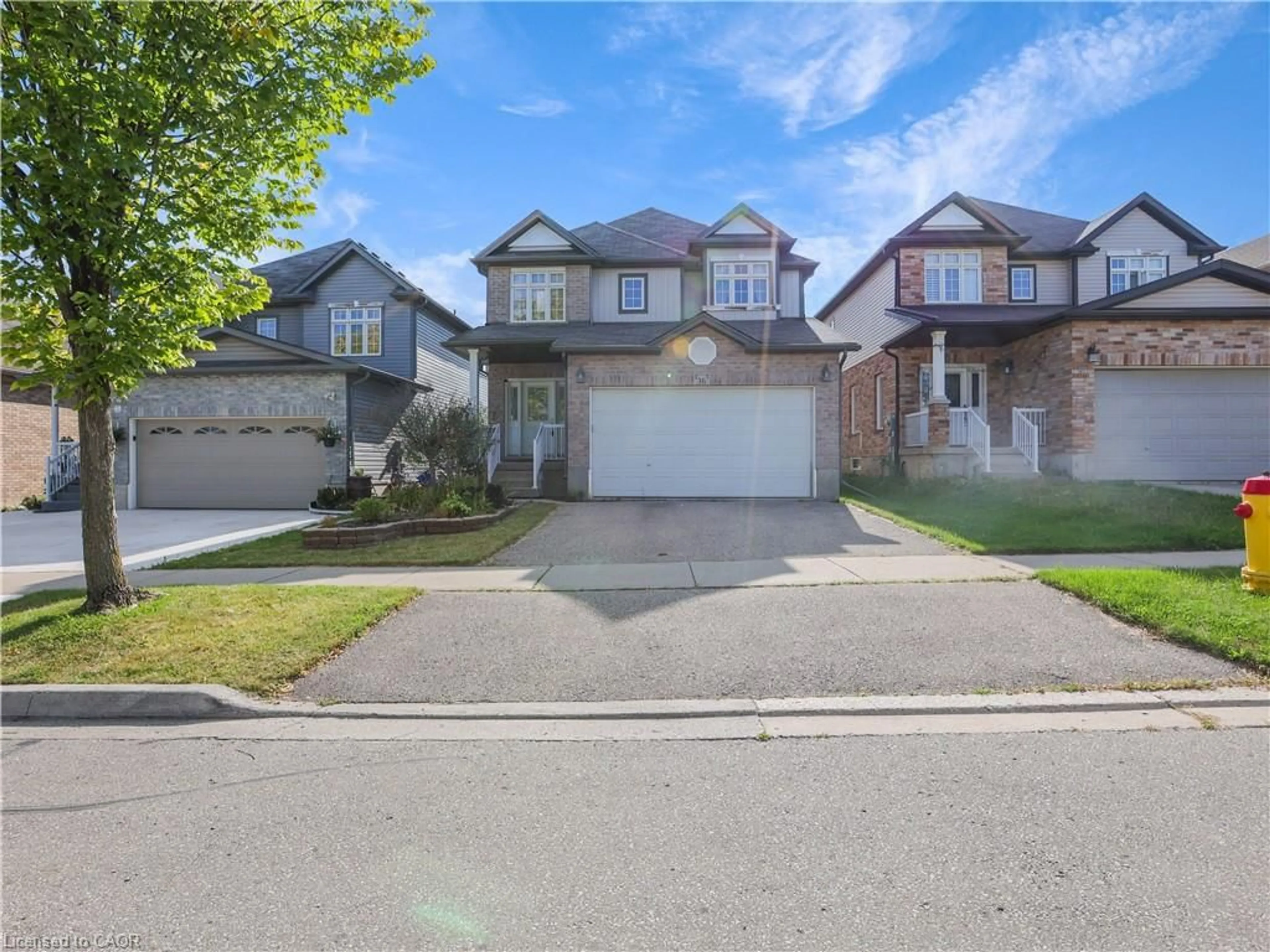 A pic from outside/outdoor area/front of a property/back of a property/a pic from drone, street for 36 Lemon Grass St, Kitchener Ontario N2N 3R5