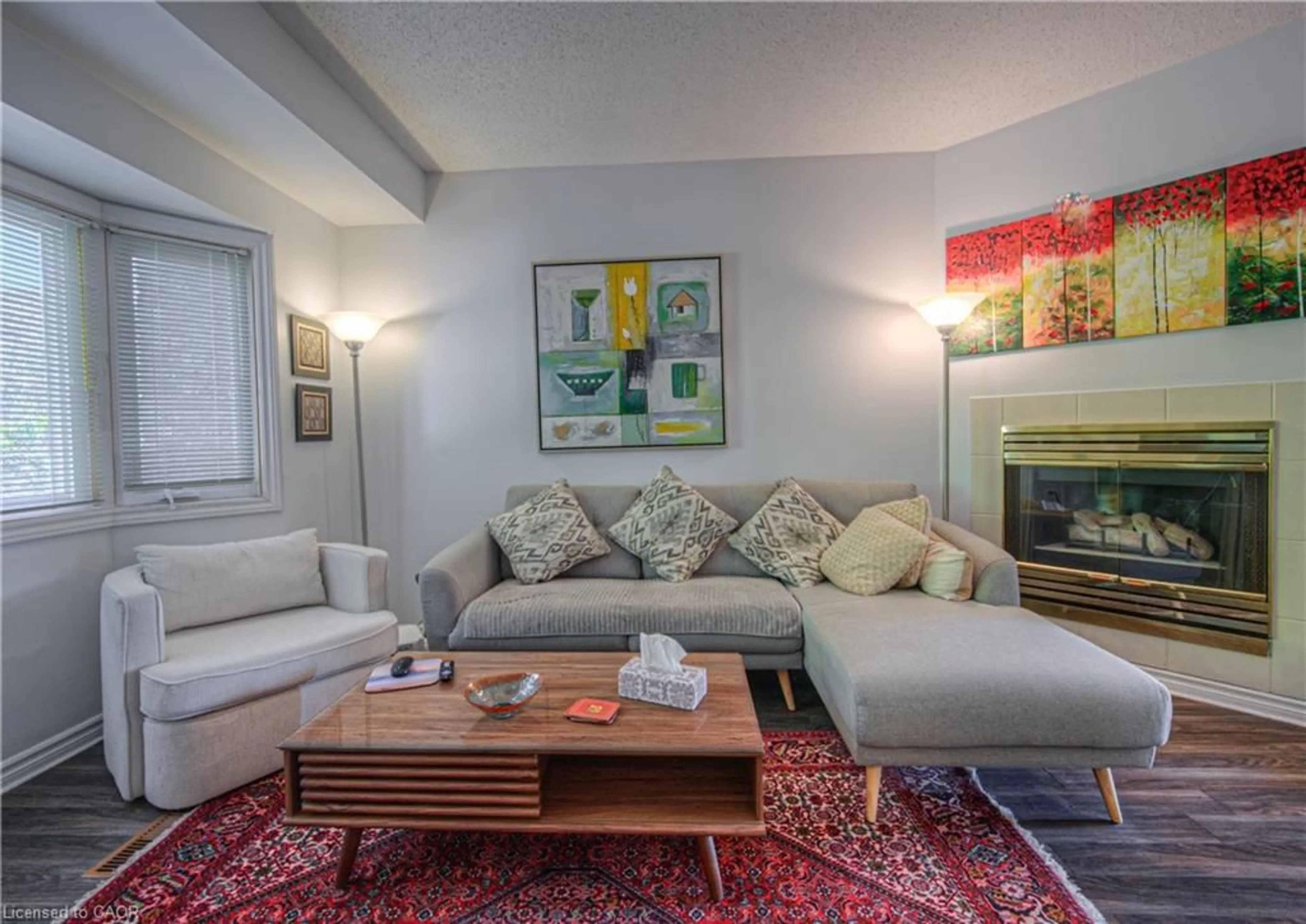 Living room with furniture, unknown for 310 Christopher Dr #15, Cambridge Ontario N1P 1B4