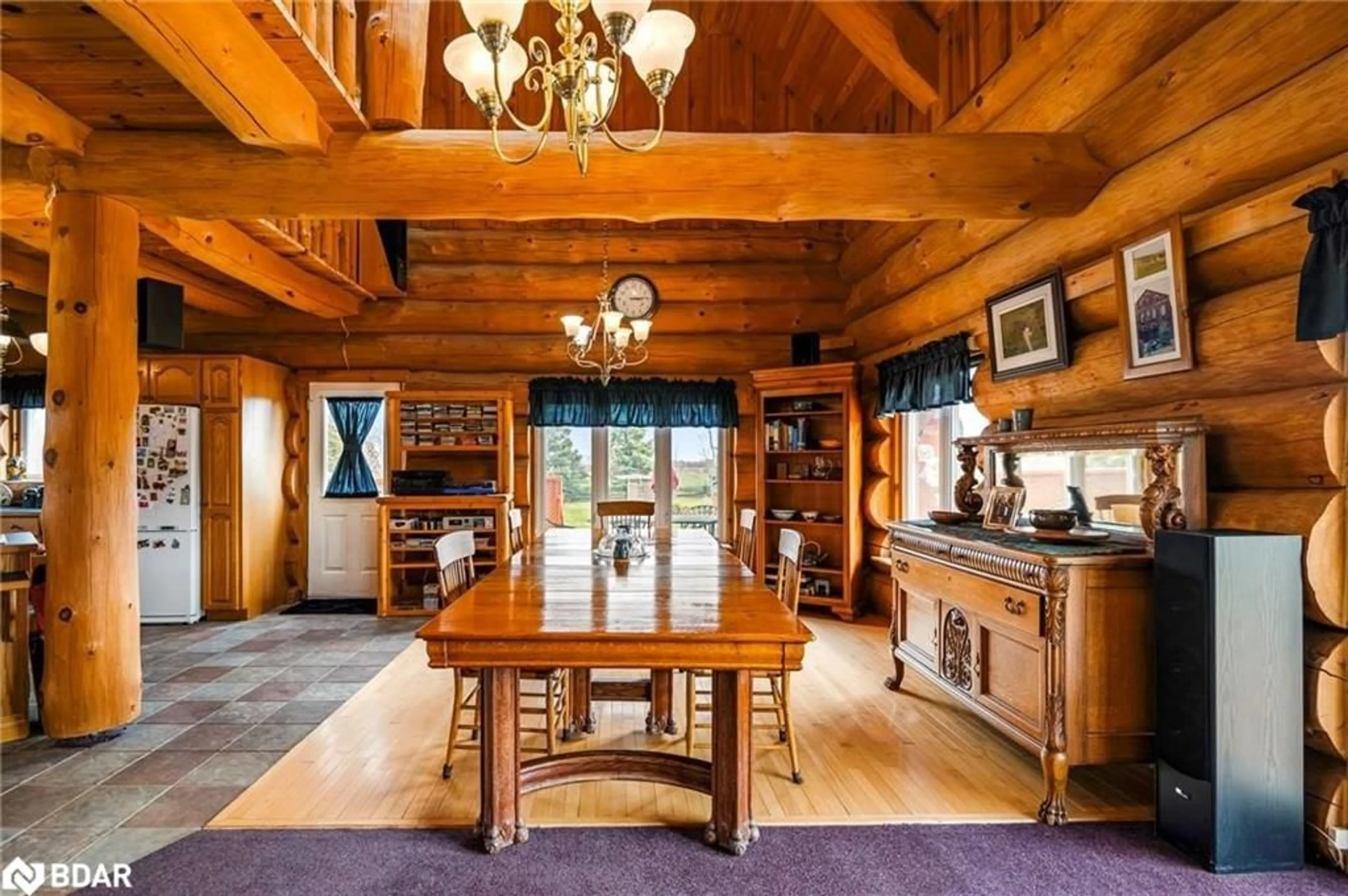 Dining room, wood/laminate floor for 116278 Second Line, Melancthon Ontario L9V 2C7