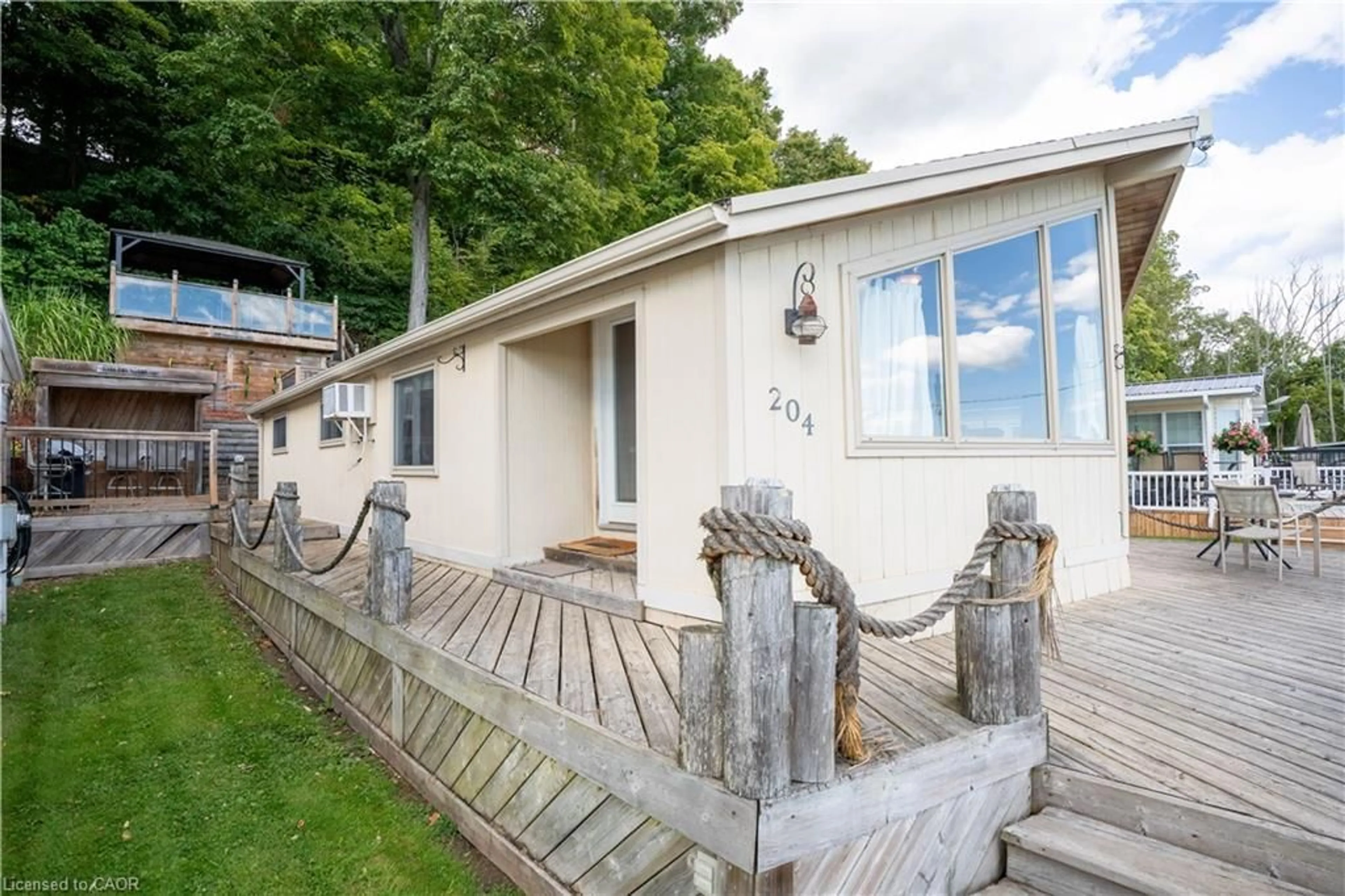 Patio, water/lake/river/ocean view for 1102 Front Rd #204, St. Williams Ontario N0E 1P0