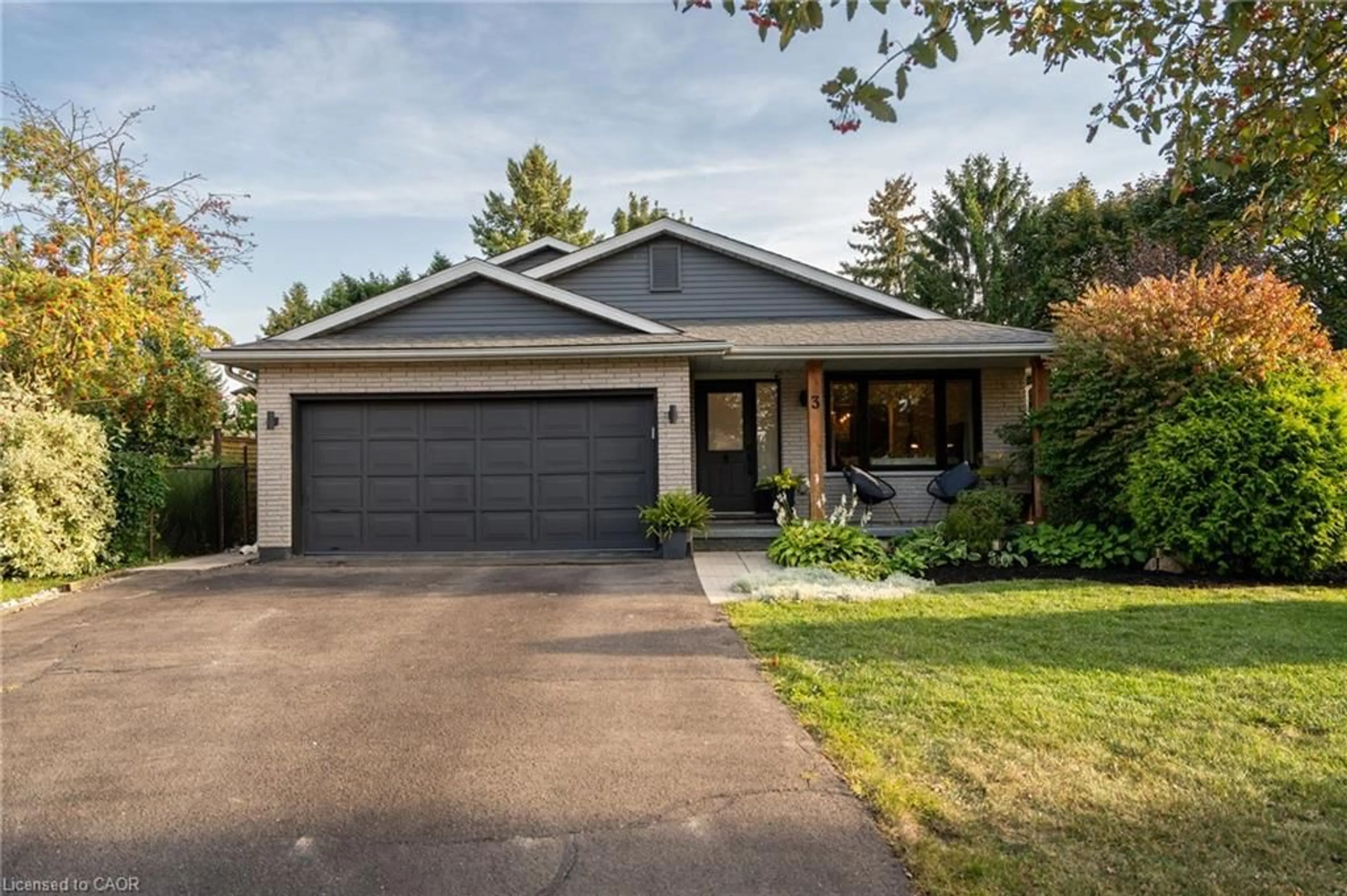 Home with vinyl exterior material, street for 3 Casey Dr, Kitchener Ontario N2A 3P1