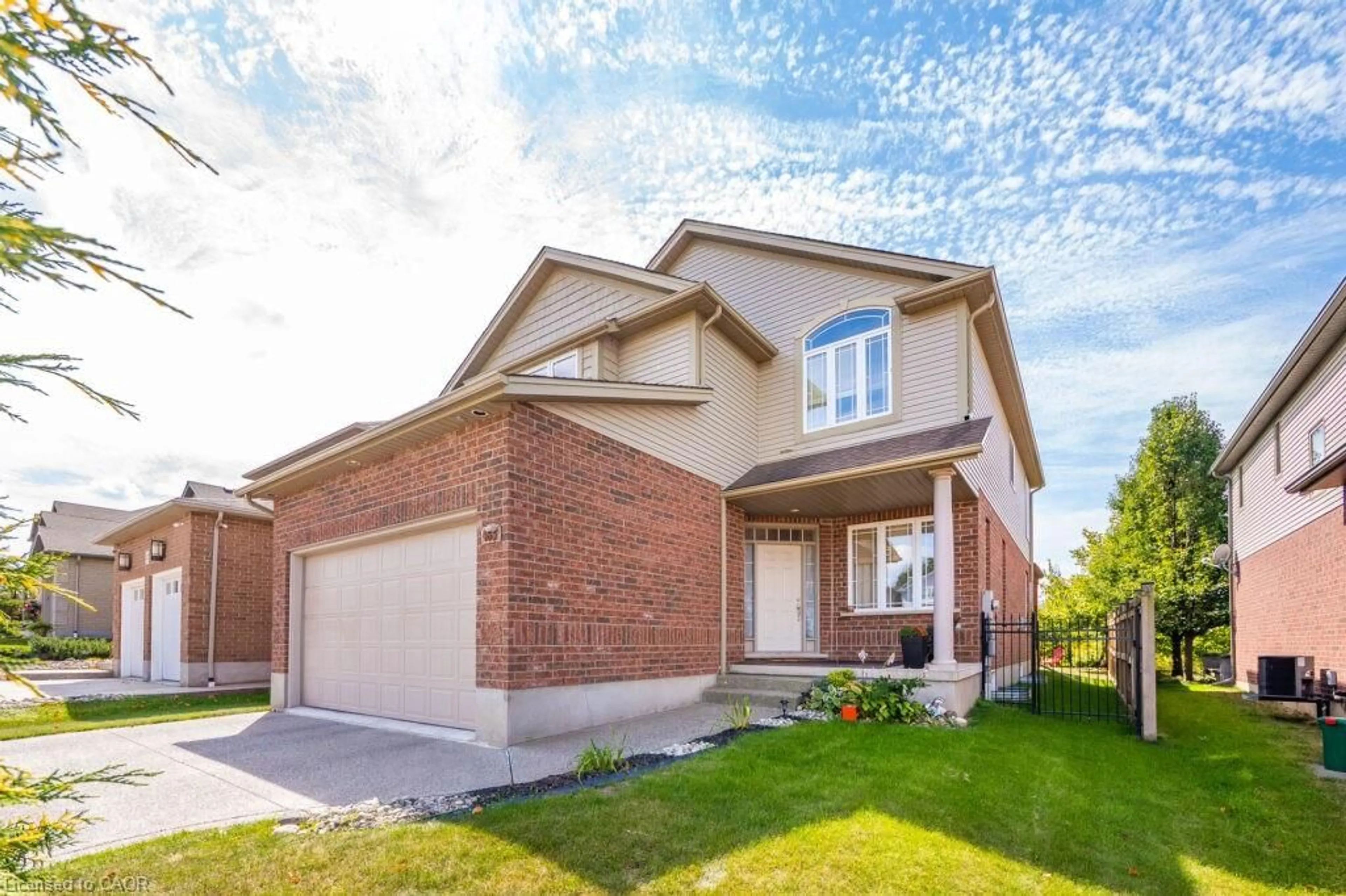 Home with brick exterior material, street for 455 Westcroft Dr, Waterloo Ontario N2T 3A1