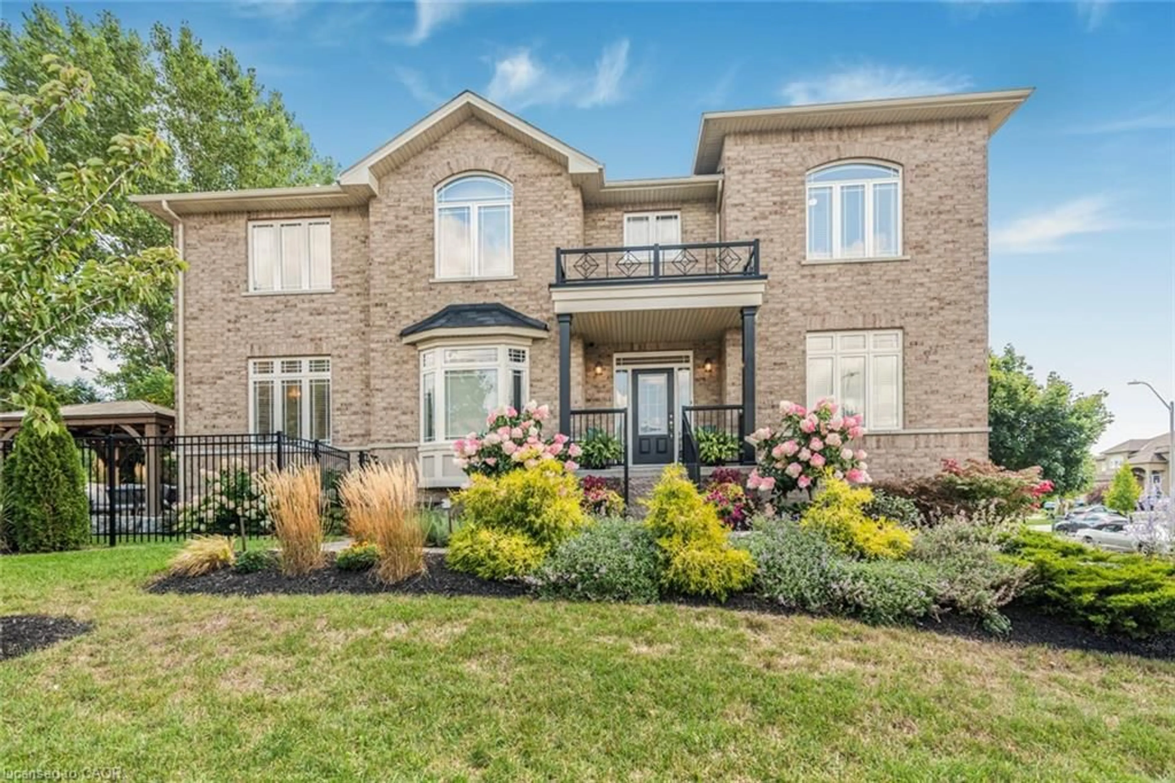 Home with brick exterior material, street for 3 Copperhill Crt, Hamilton Ontario L9C 0C2