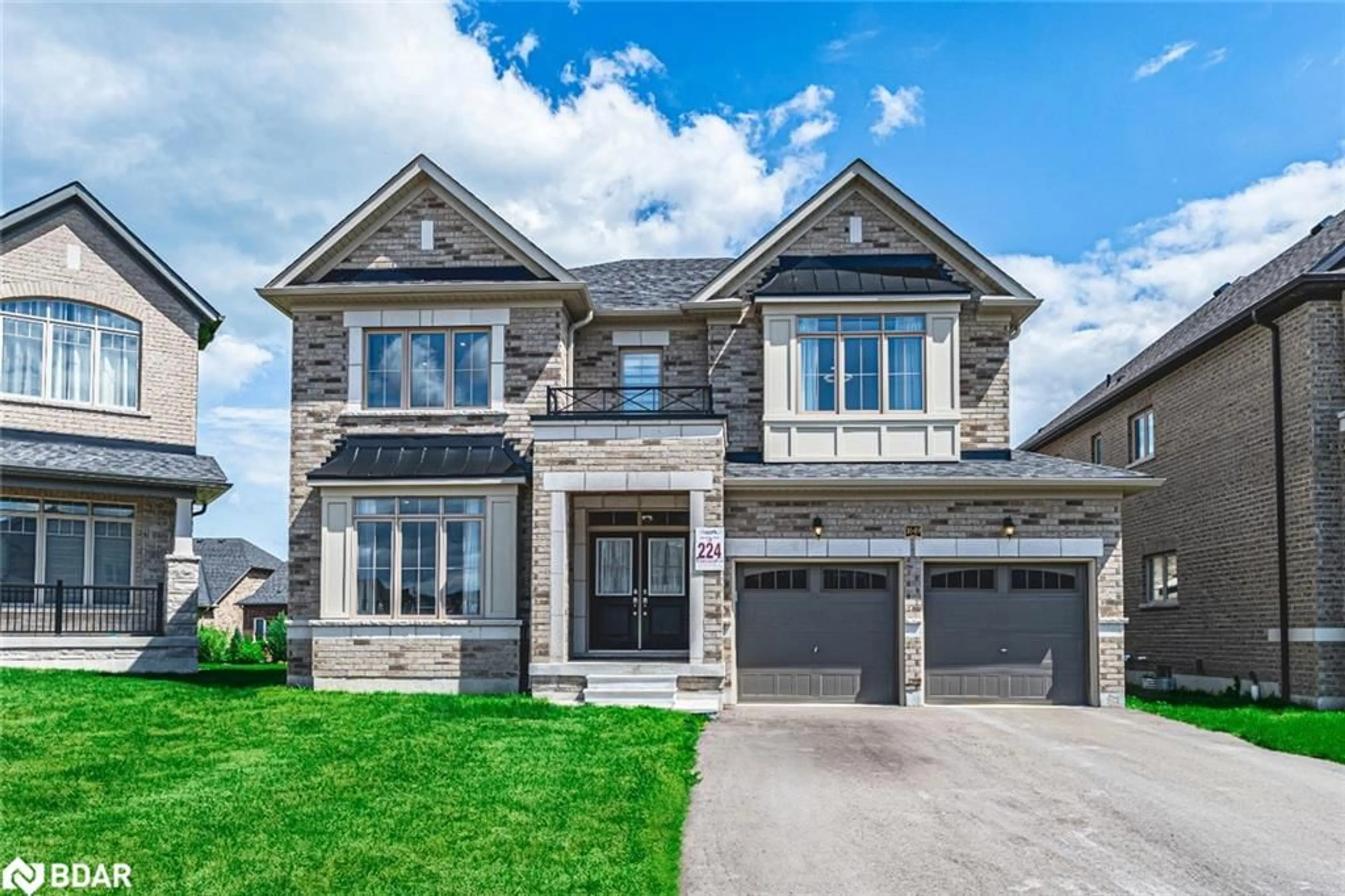 Home with brick exterior material, street for 1649 Corsal Crt, Innisfil Ontario L9S 0P8