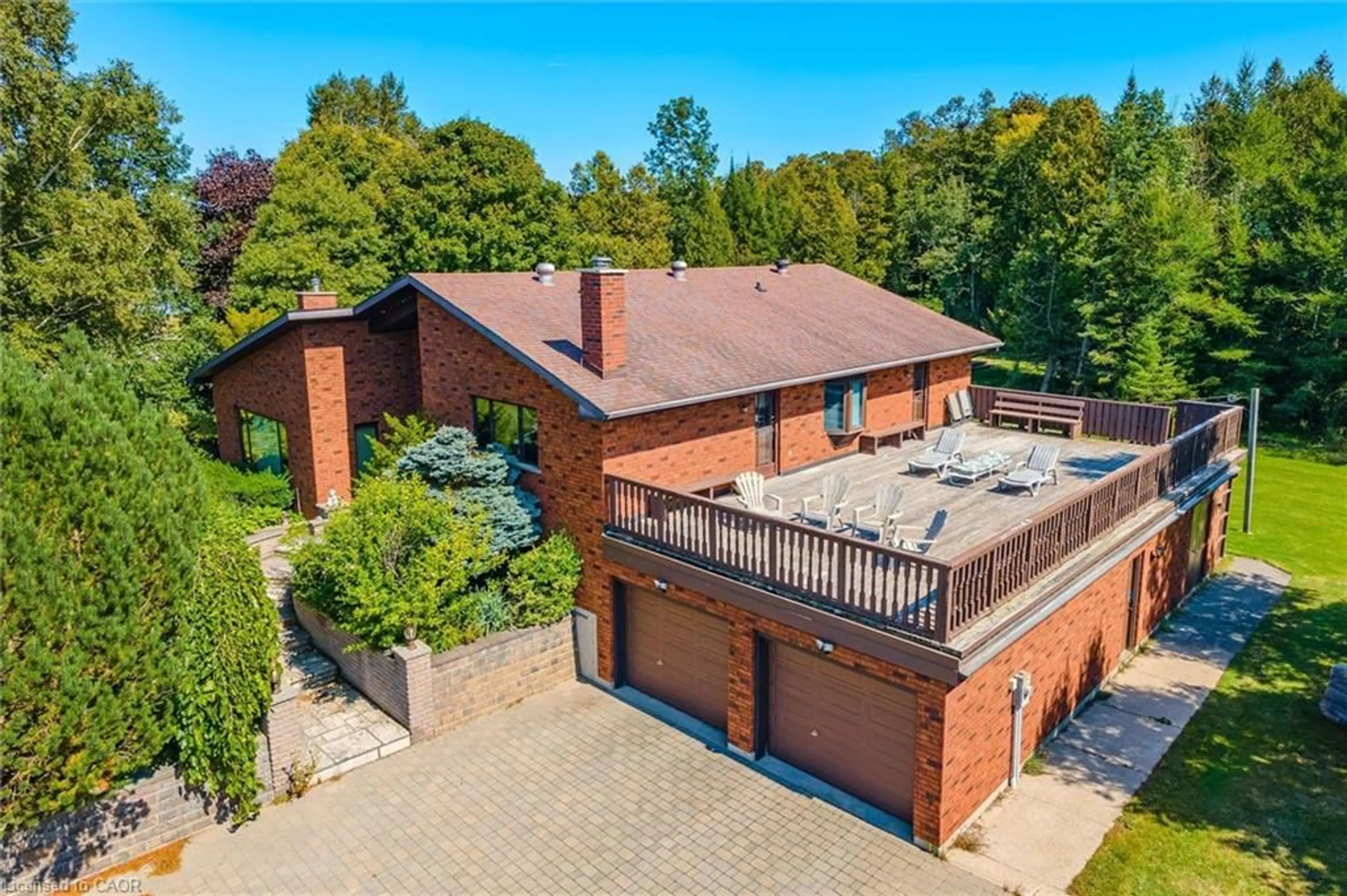 A pic from outside/outdoor area/front of a property/back of a property/a pic from drone, building for 74 Miramichi Bay Rd, Port Elgin Ontario N0H 2C6