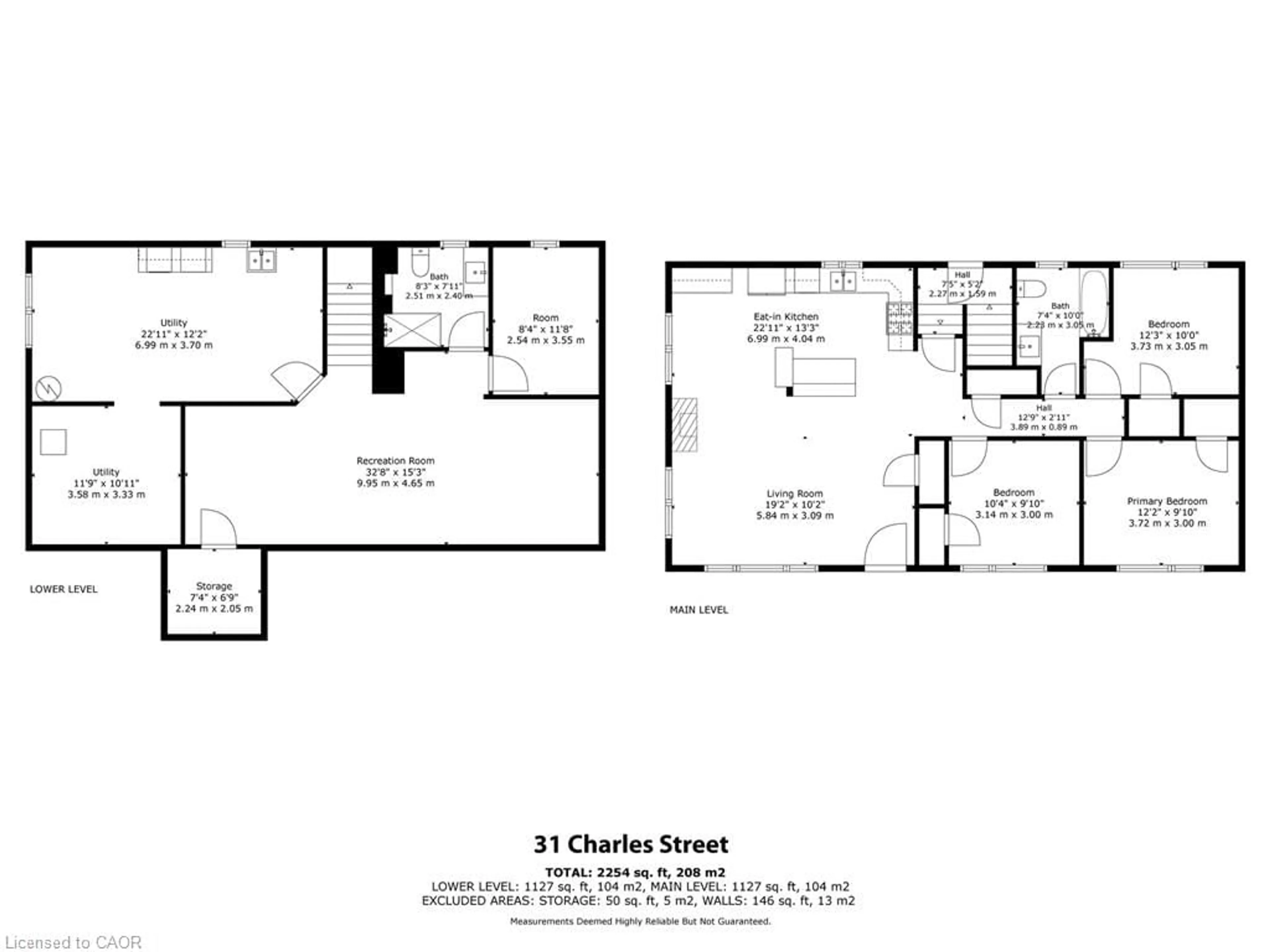 Floor plan for 31 Charles St, Paris Ontario N3L 1Y4