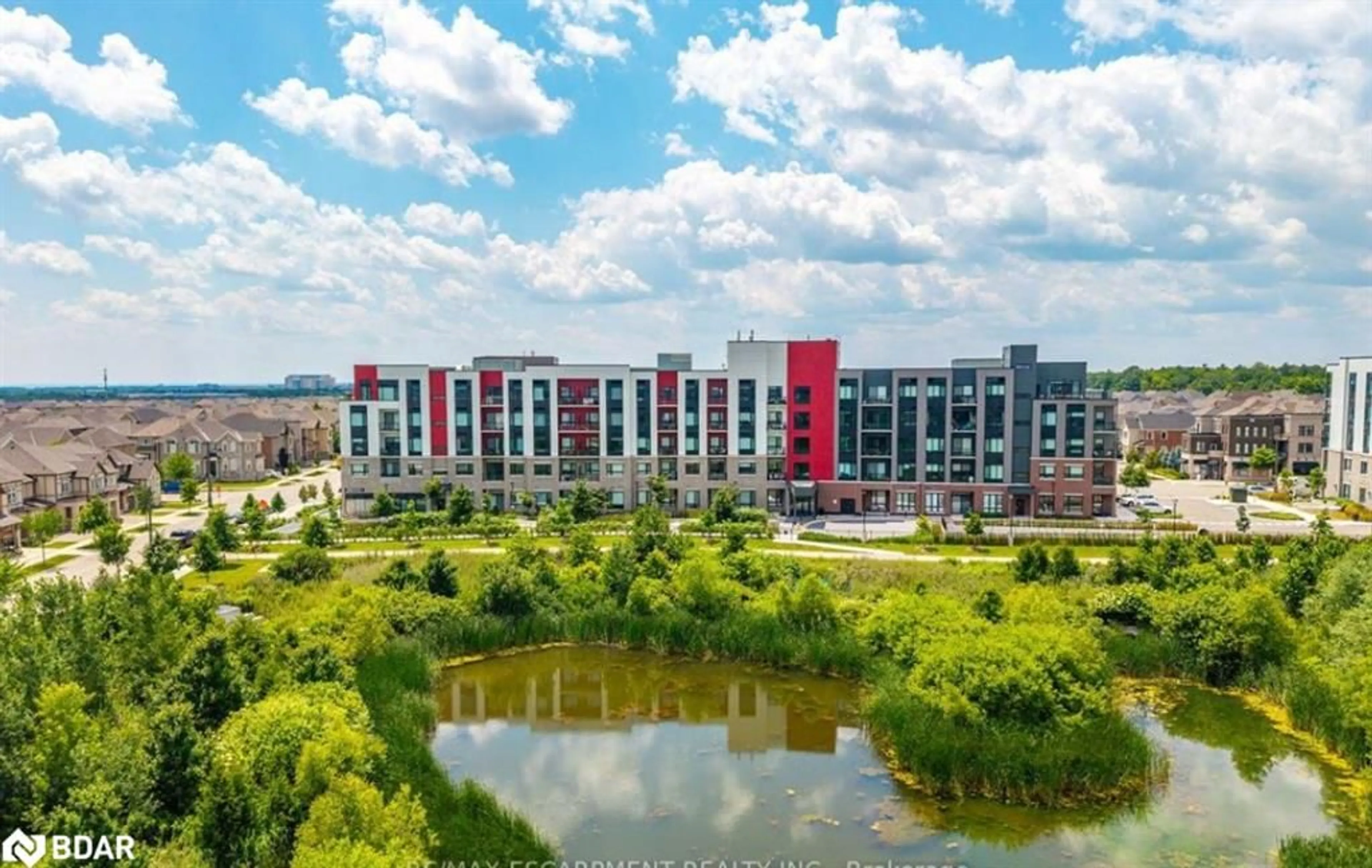A pic from outside/outdoor area/front of a property/back of a property/a pic from drone, unknown for 3285 Carding Mill Trail #407, Oakville Ontario L6M 1S1