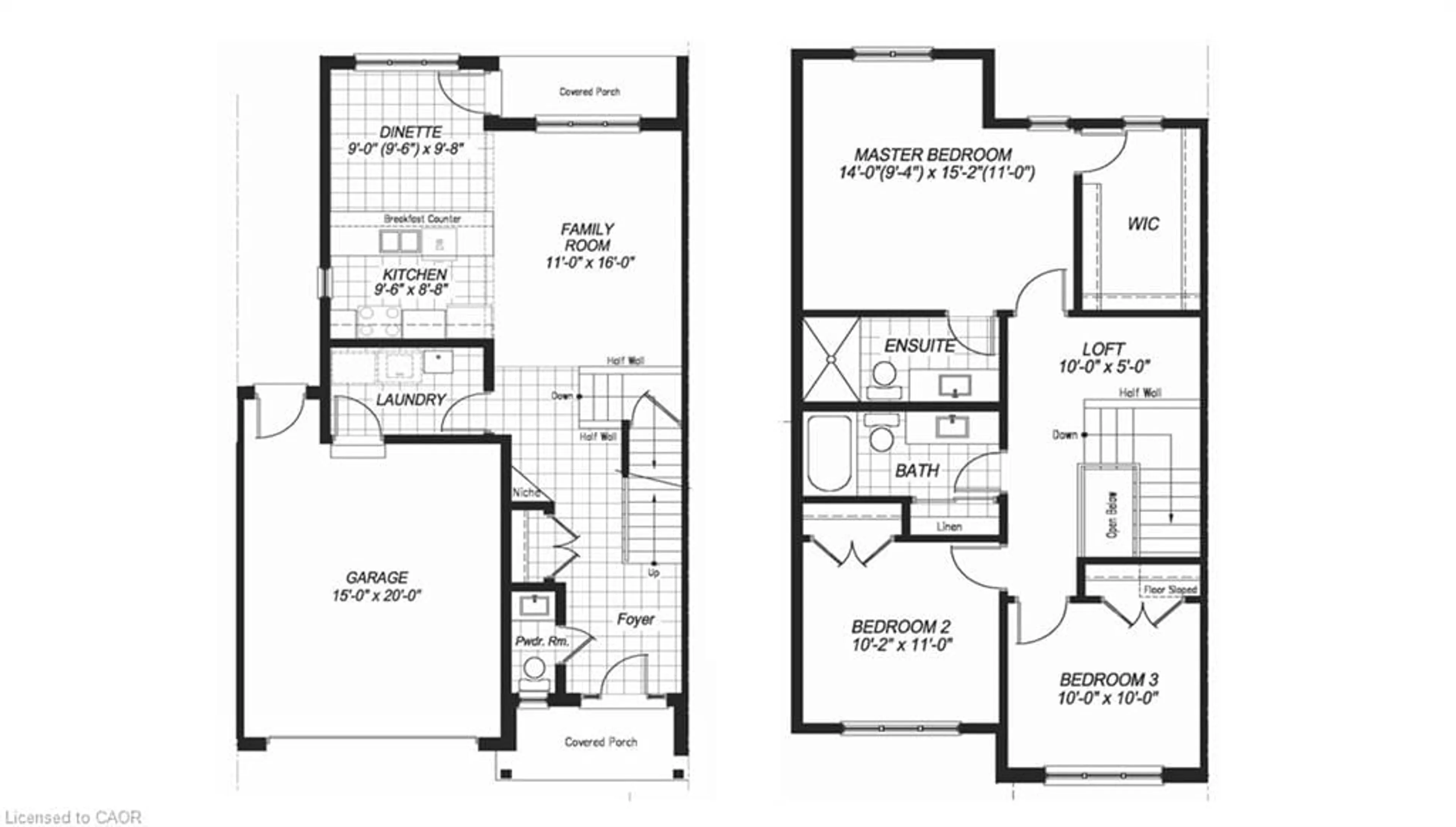 Floor plan for 10 Hilborn St, Plattsville Ontario N0J 1S0