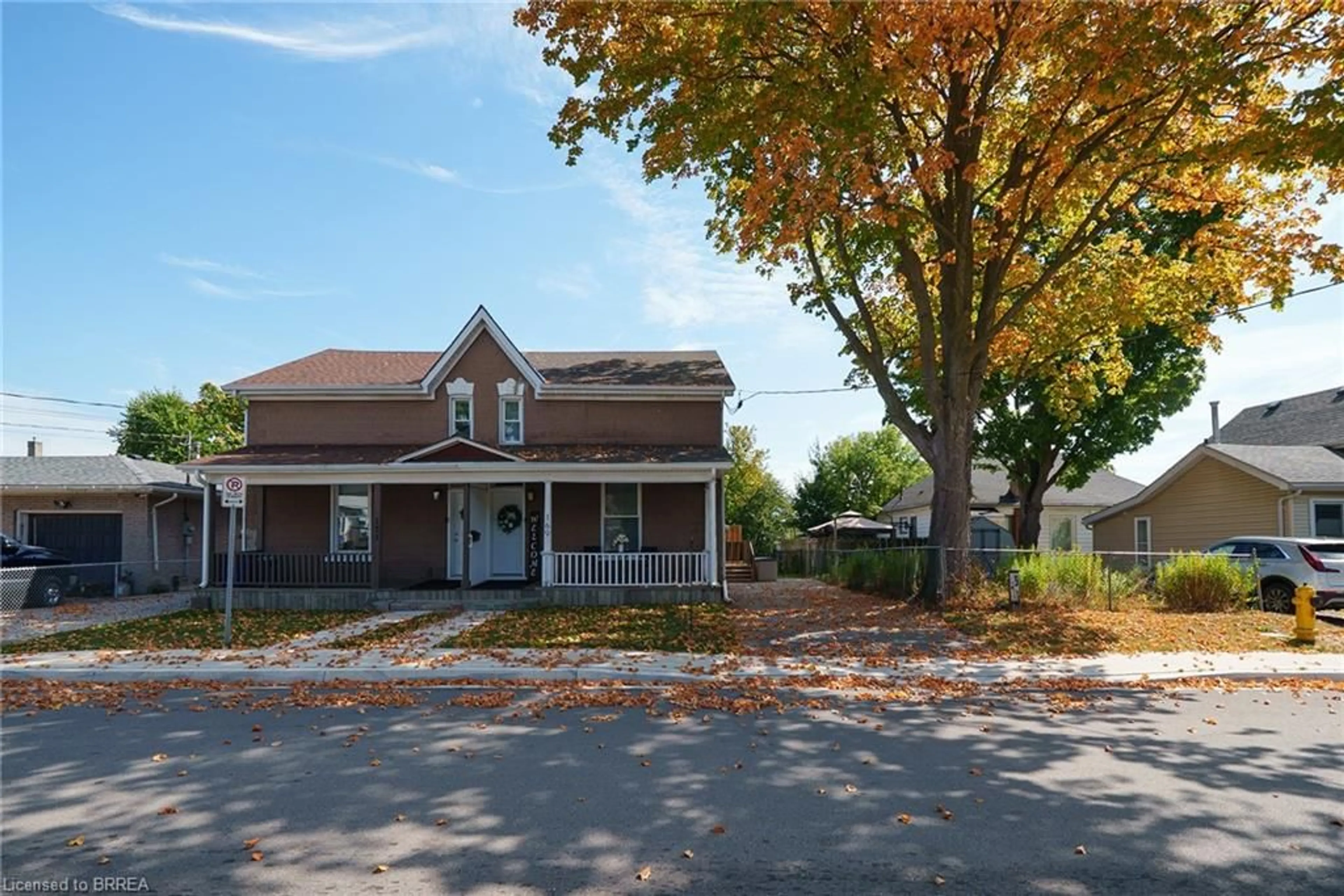 Home with brick exterior material, street for 169 Drummond St, Brantford Ontario N3S 6A6