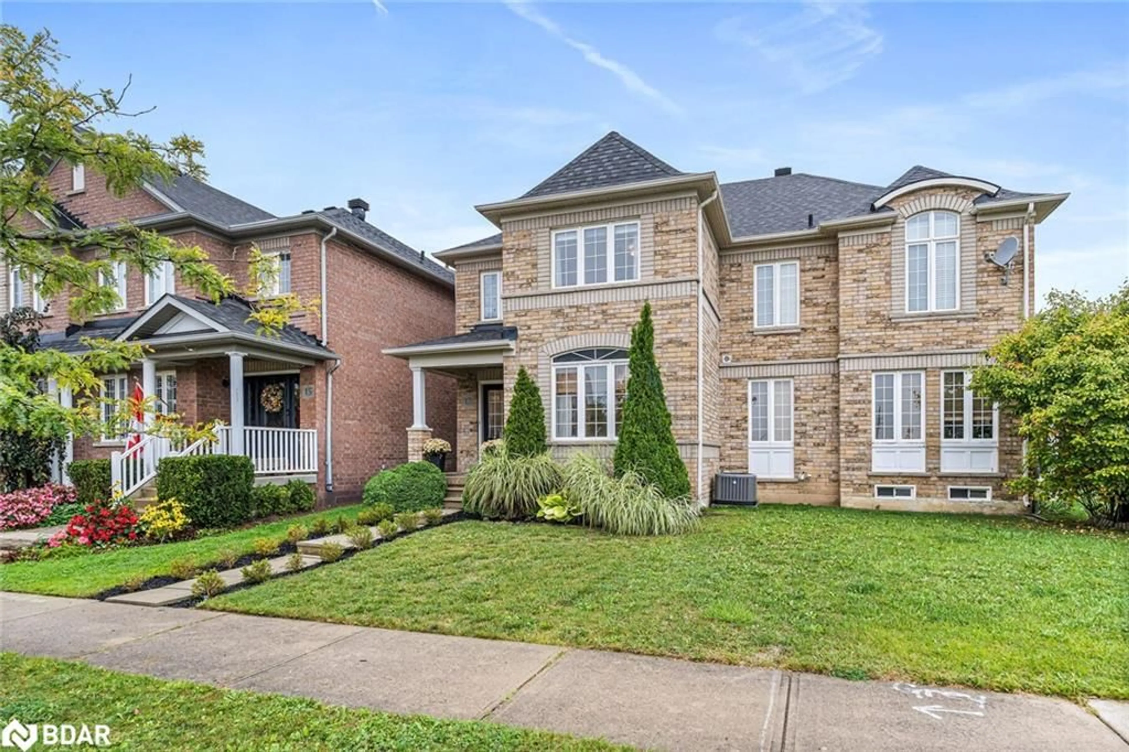 Home with brick exterior material, street for 17 Snowberry Cres, Georgetown Ontario L7G 6M4