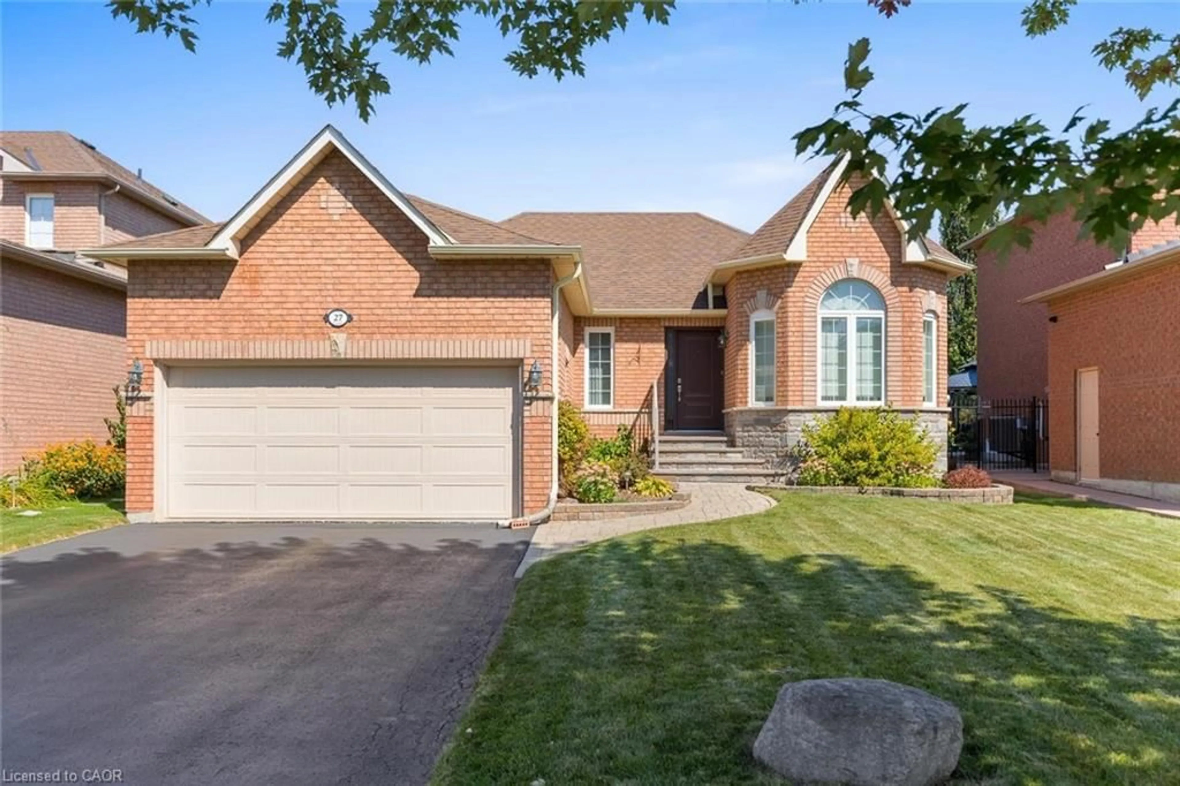 Home with brick exterior material, street for 27 Bowman St, Halton Hills Ontario L7G 6G7