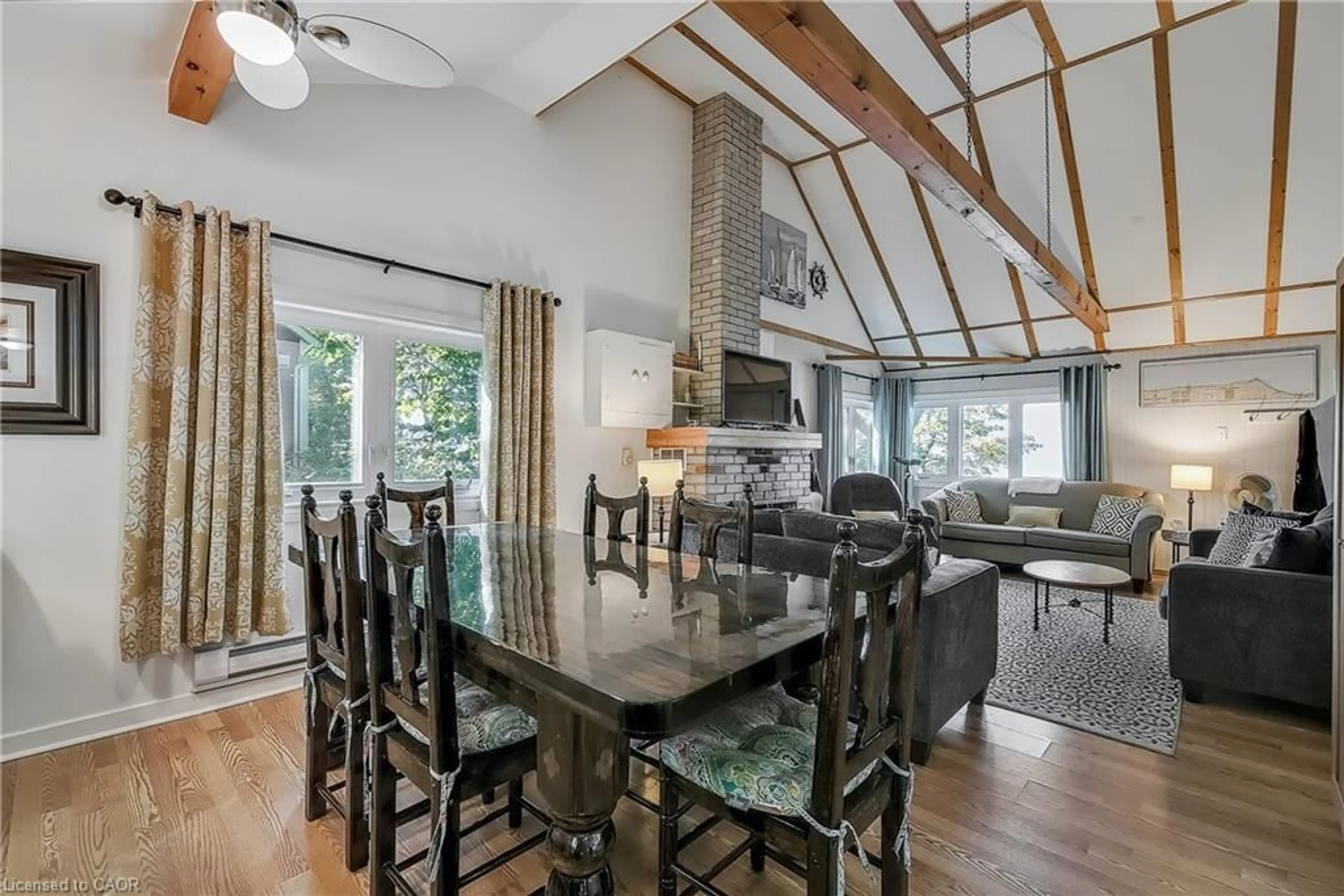 Open concept kitchen, wood/laminate floor for 77561 Melena Dr, Bayfield Ontario N0M 1L0