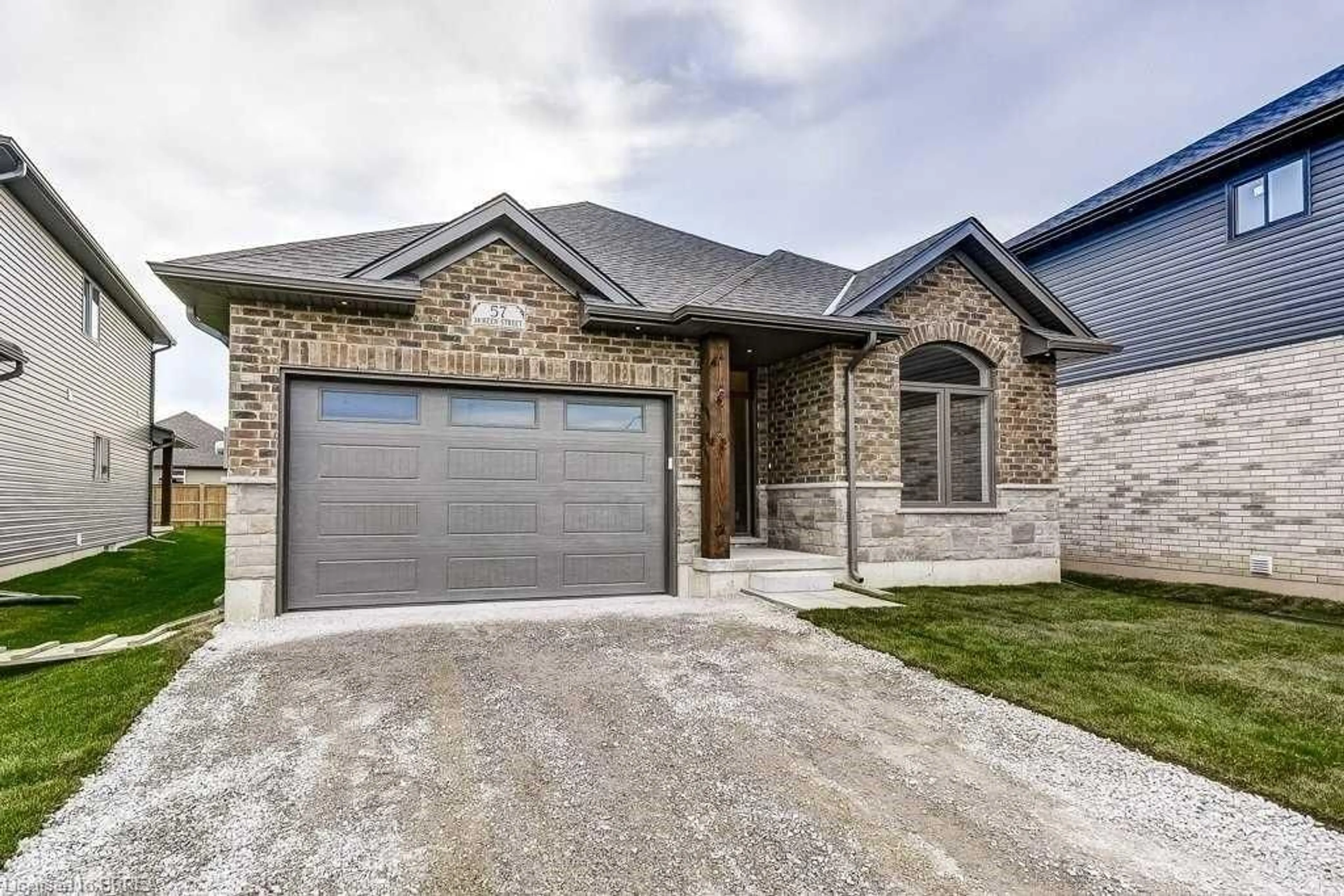 Home with brick exterior material, street for 57 Mckeen St, Jarvis Ontario N0A 1J0