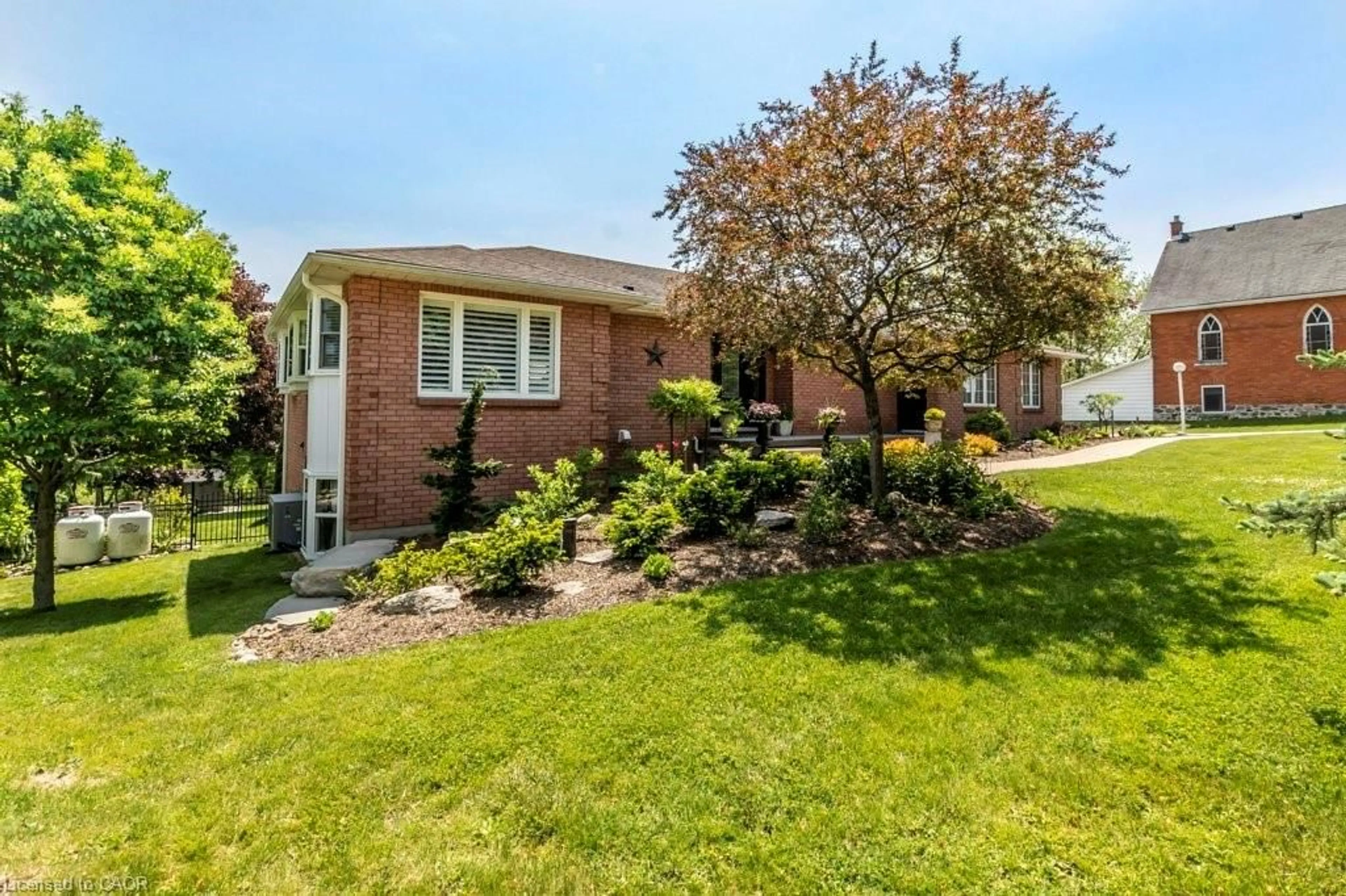 Home with brick exterior material, street for 3207 Perth Line 26, Stratford Ontario N5A 6S3