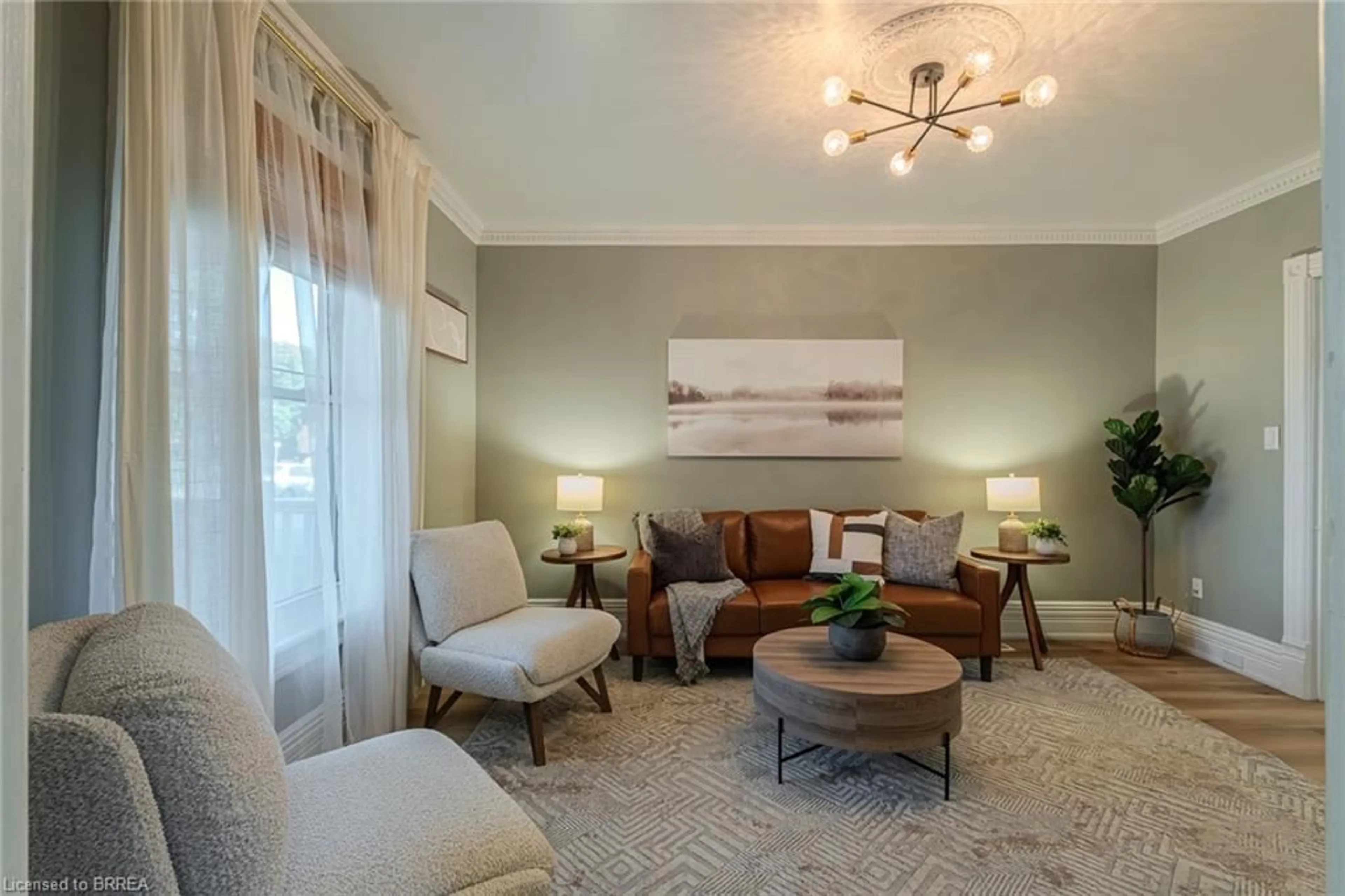 Living room with furniture, unknown for 26 Alexander Ave, Paris Ontario N3L 2V7