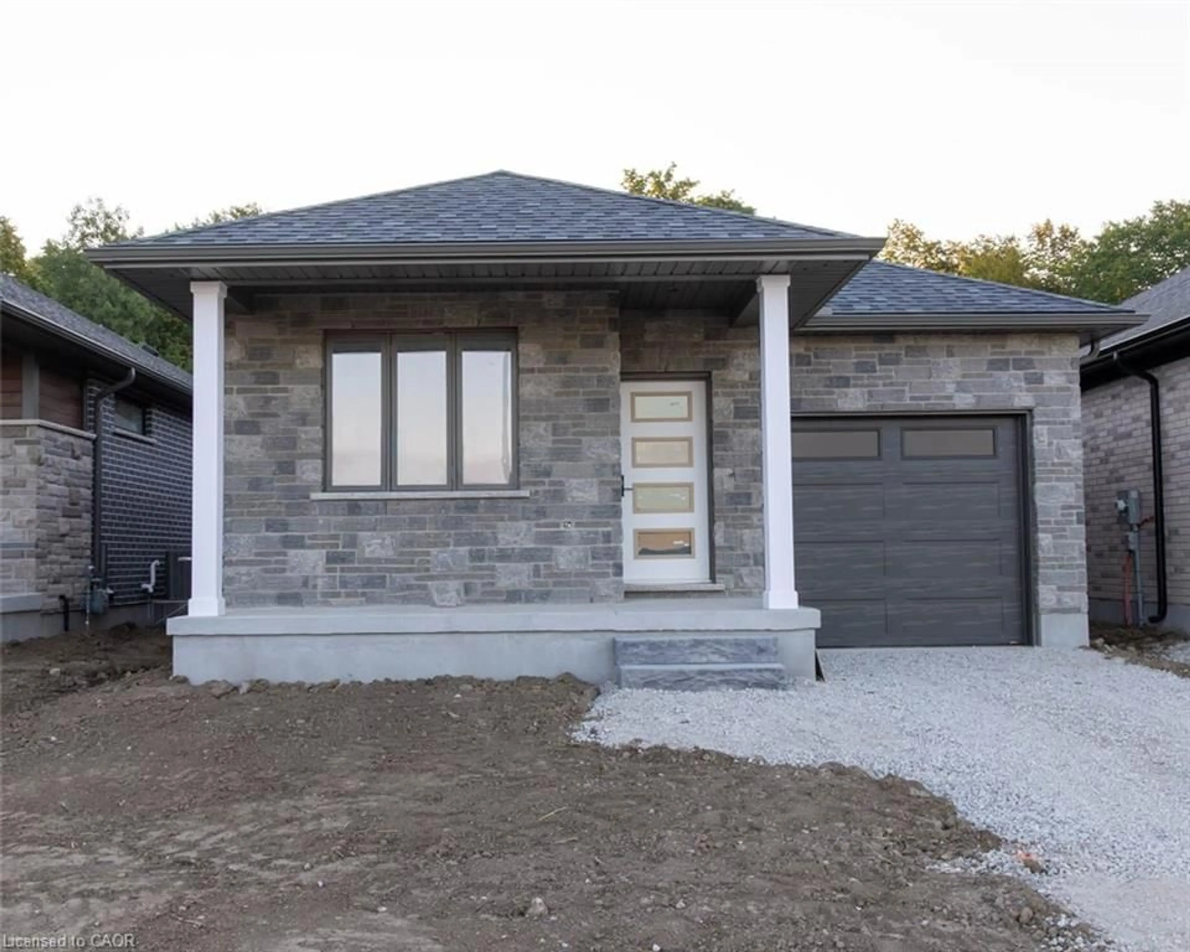 Home with brick exterior material, street for 27 Tupelo Cres, Elmira Ontario N3B 0G1
