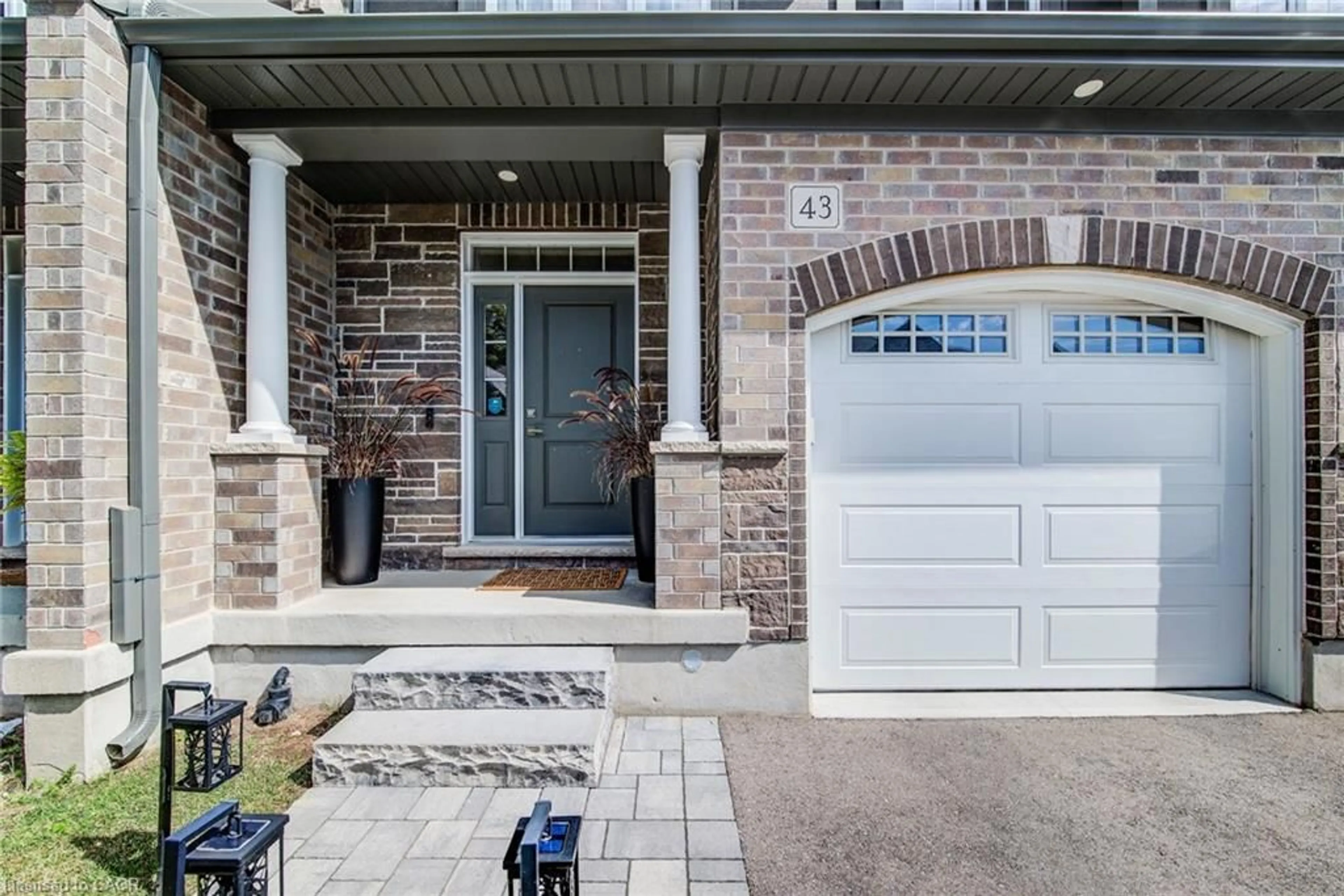 Home with brick exterior material, street for 350 Oloane Avenue #43, Stratford Ontario N5A 0J2