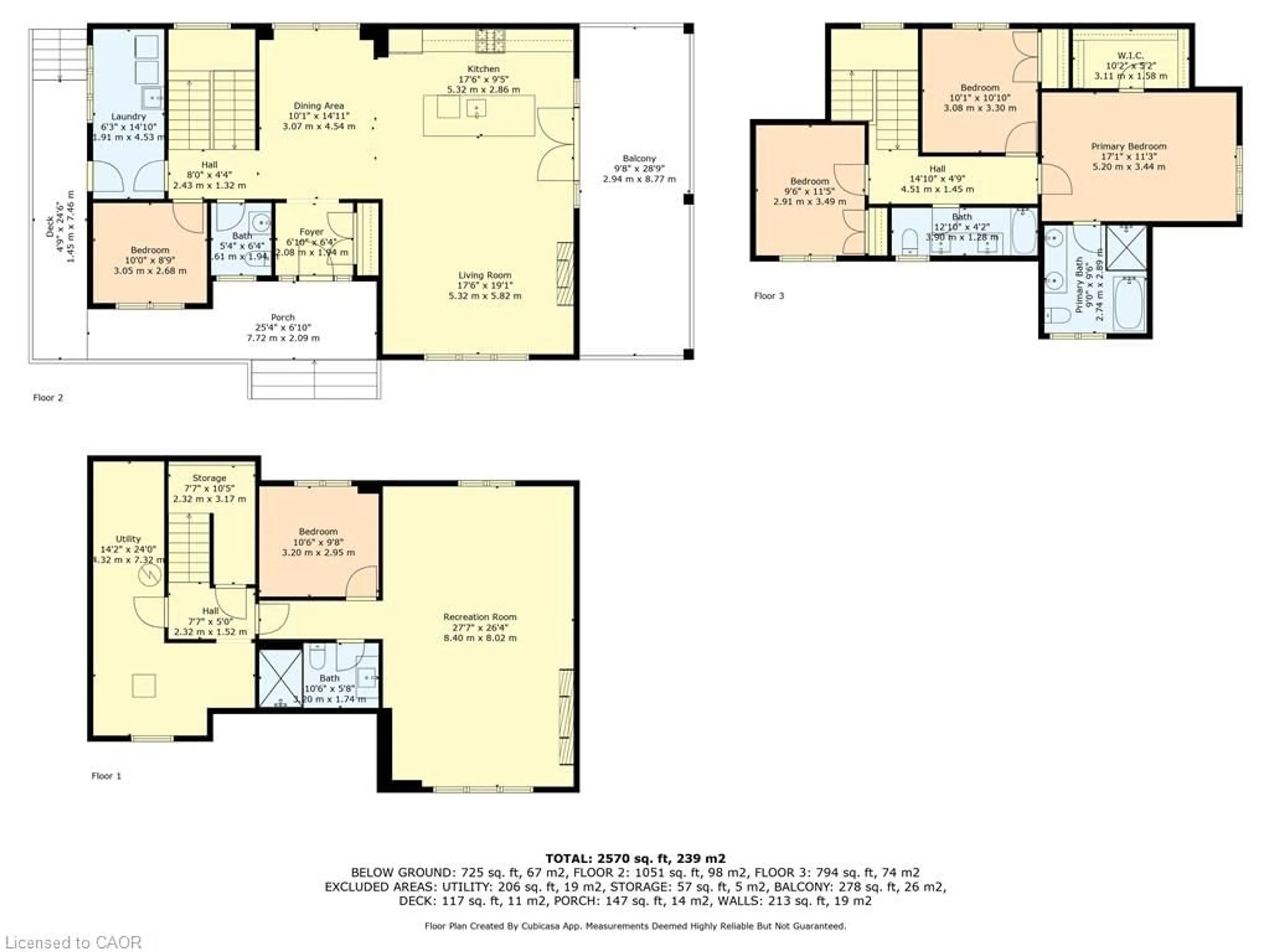 Floor plan for 150 Courtland St, Collingwood Ontario L9Y 5L7