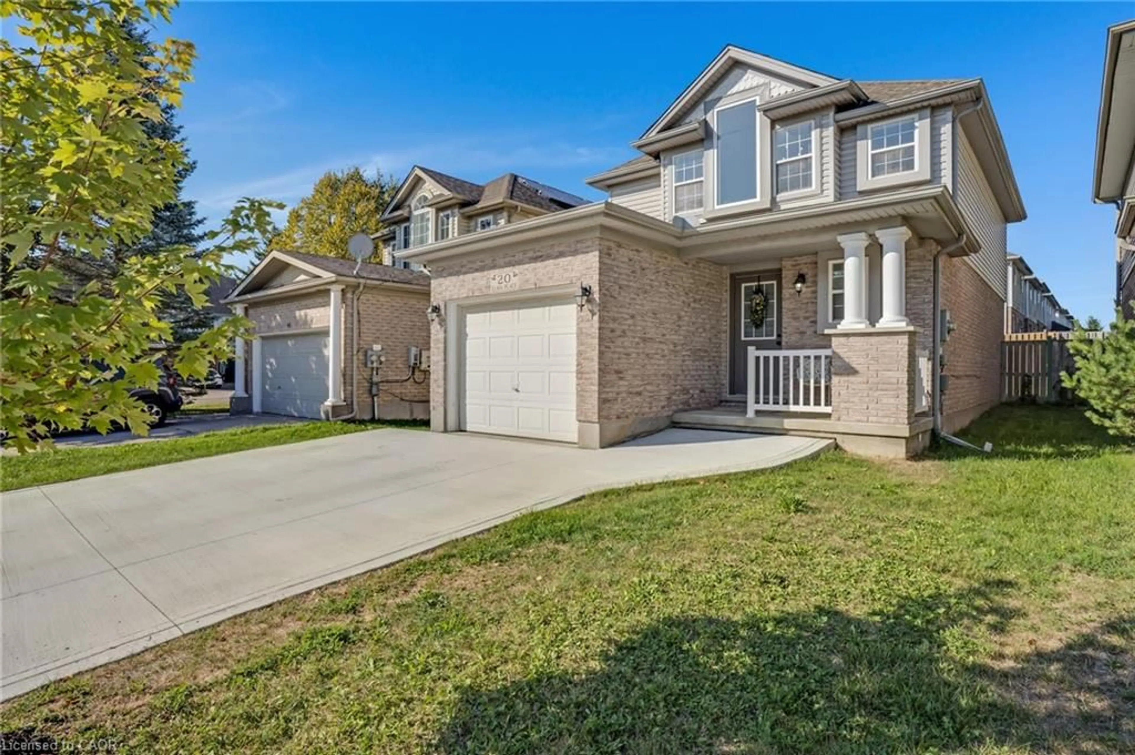 Home with brick exterior material, street for 20 Elma Pl, Cambridge Ontario N3C 4E6