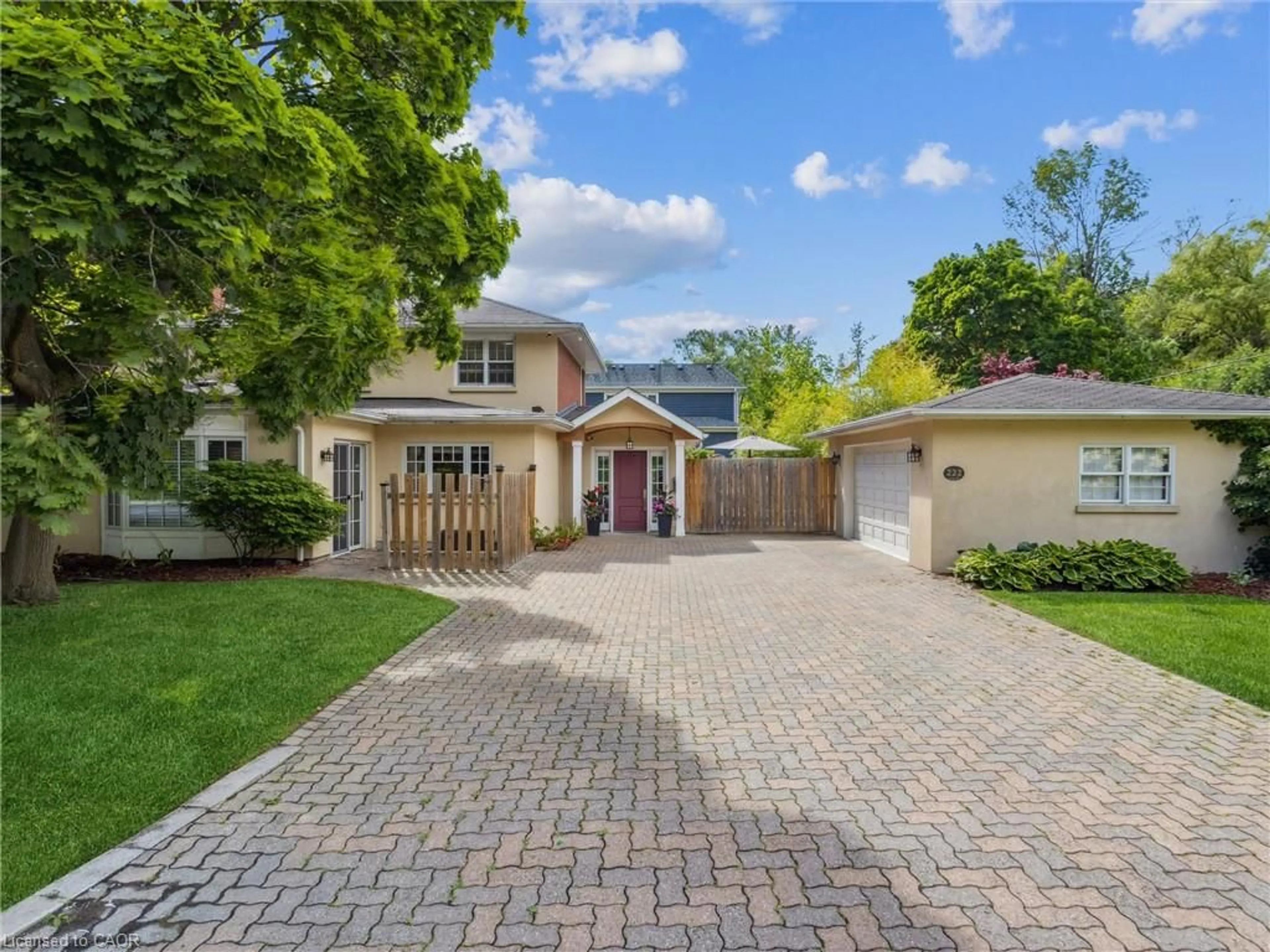Home with brick exterior material, street for 222 Alscot Cres, Morrison Ontario L6J 4R4
