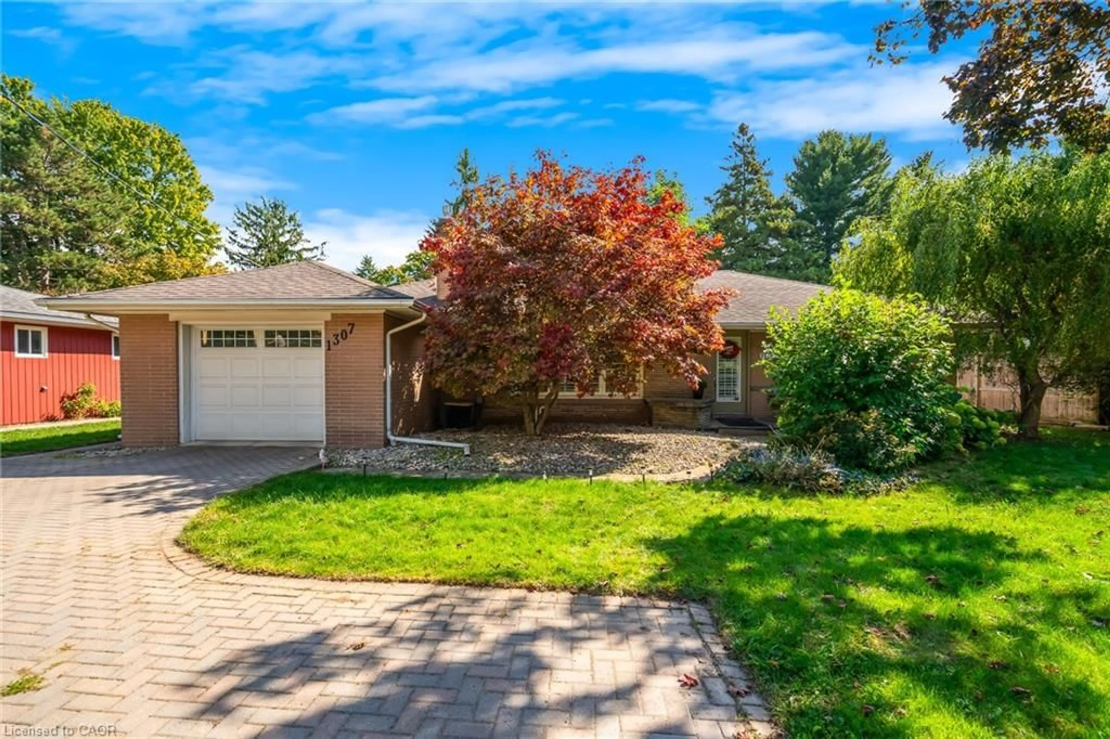 Home with brick exterior material, street for 1307 Pelham St, Fonthill Ontario L0S 1E0