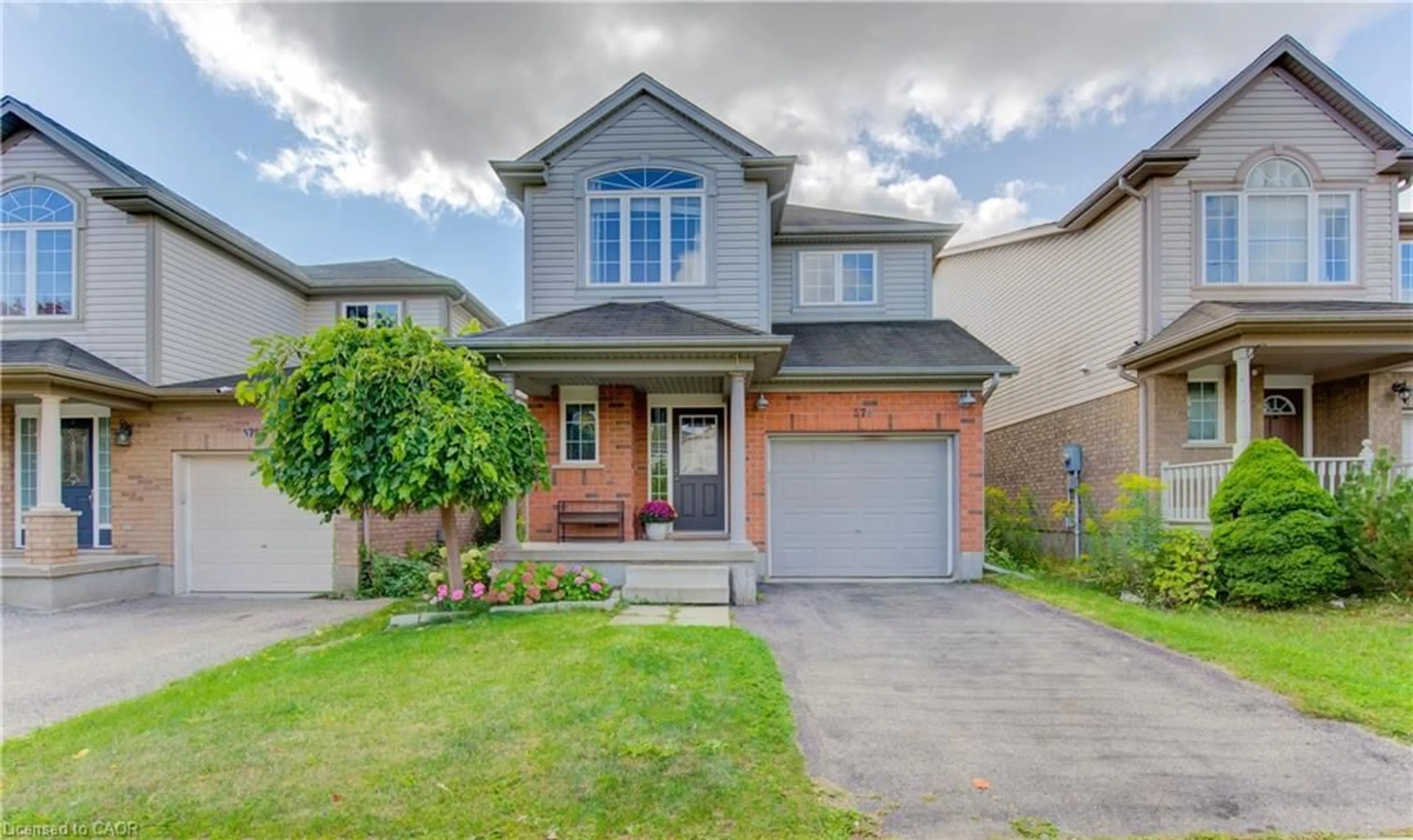Home with brick exterior material, street for 579 Commonwealth Cres, Kitchener Ontario N2E 4K1