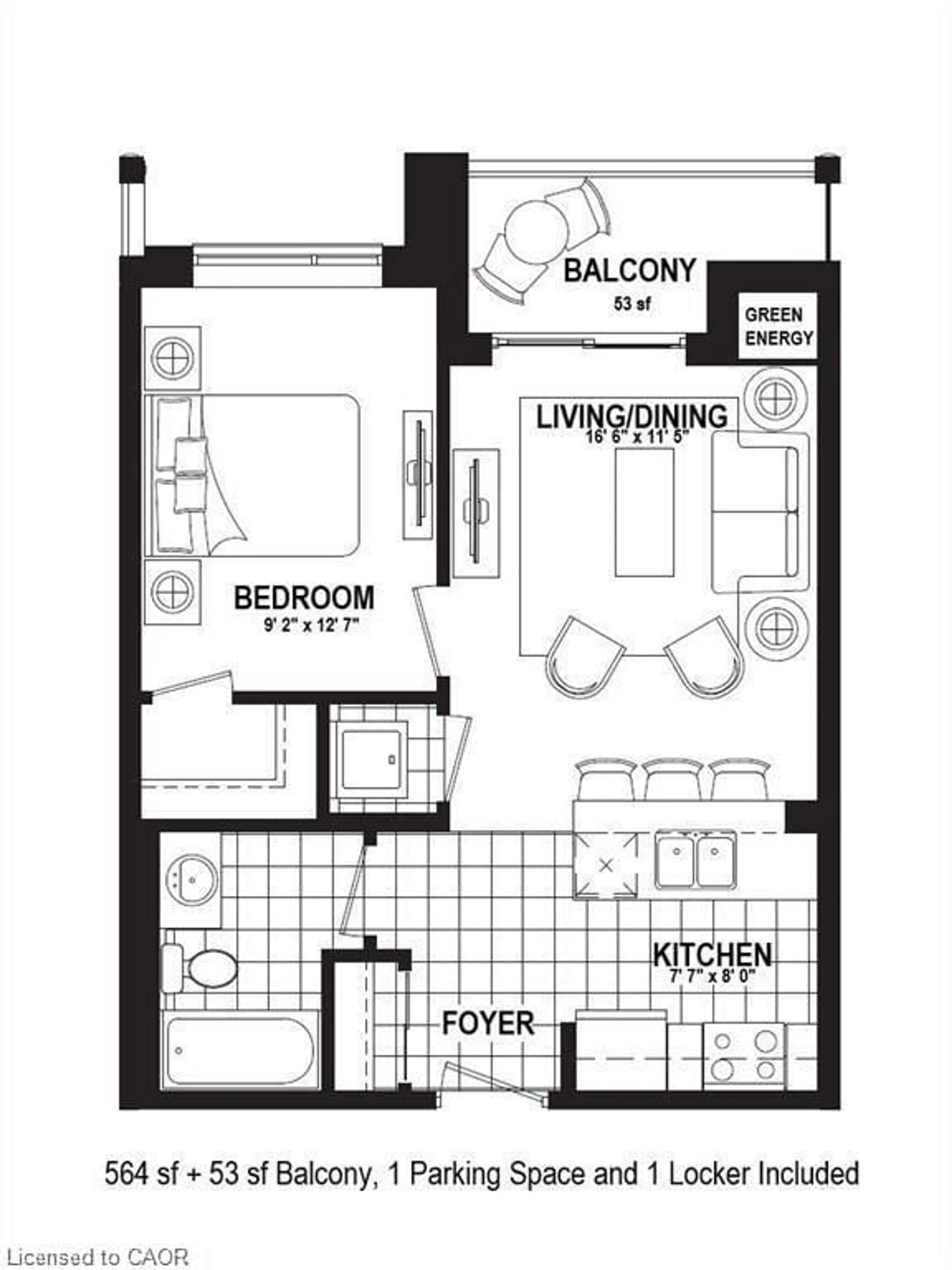 Floor plan for 101 Shoreview Pl #401, Hamilton Ontario L8E 0K2