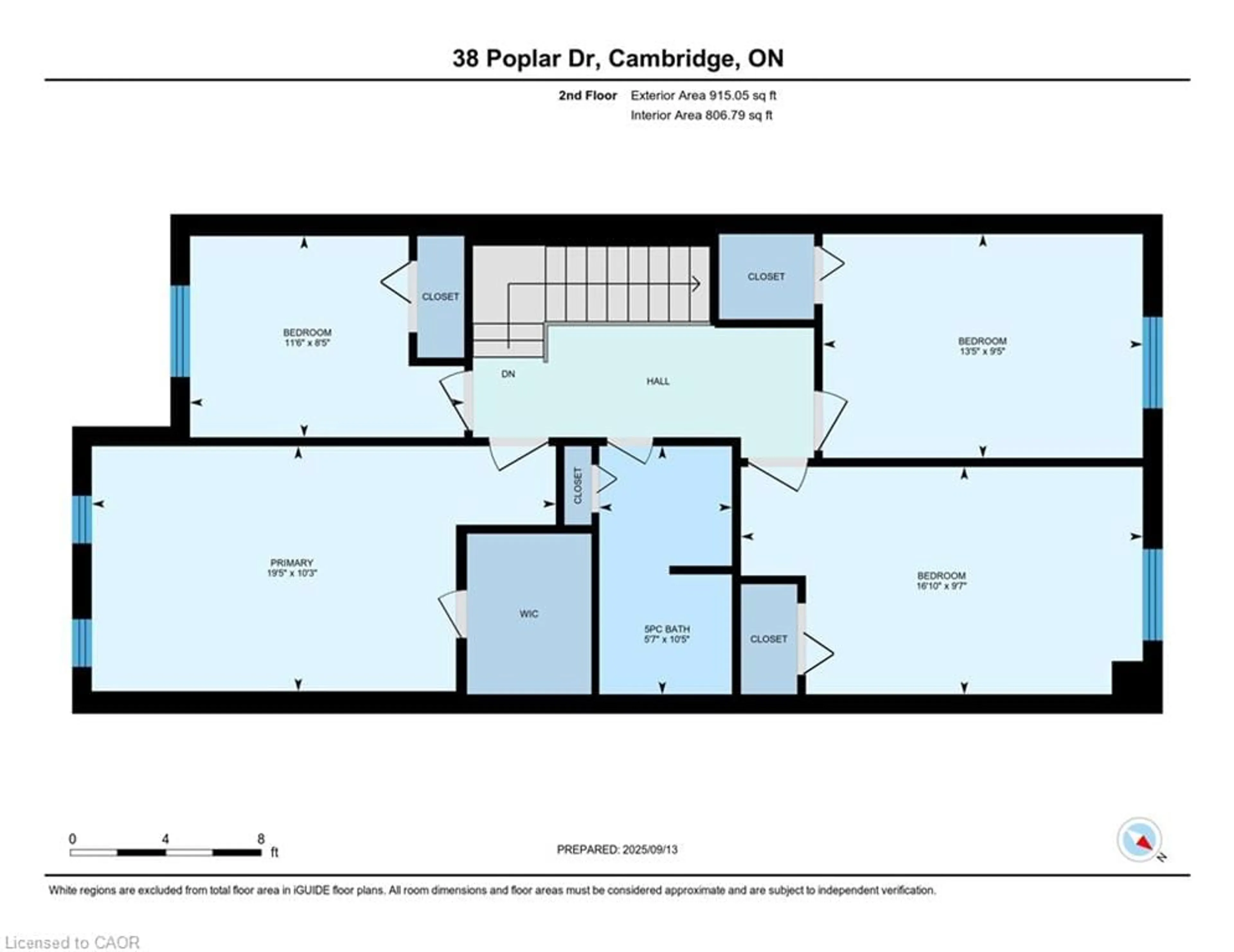 Floor plan for 38 Poplar Dr, Cambridge Ontario N3C 3X2