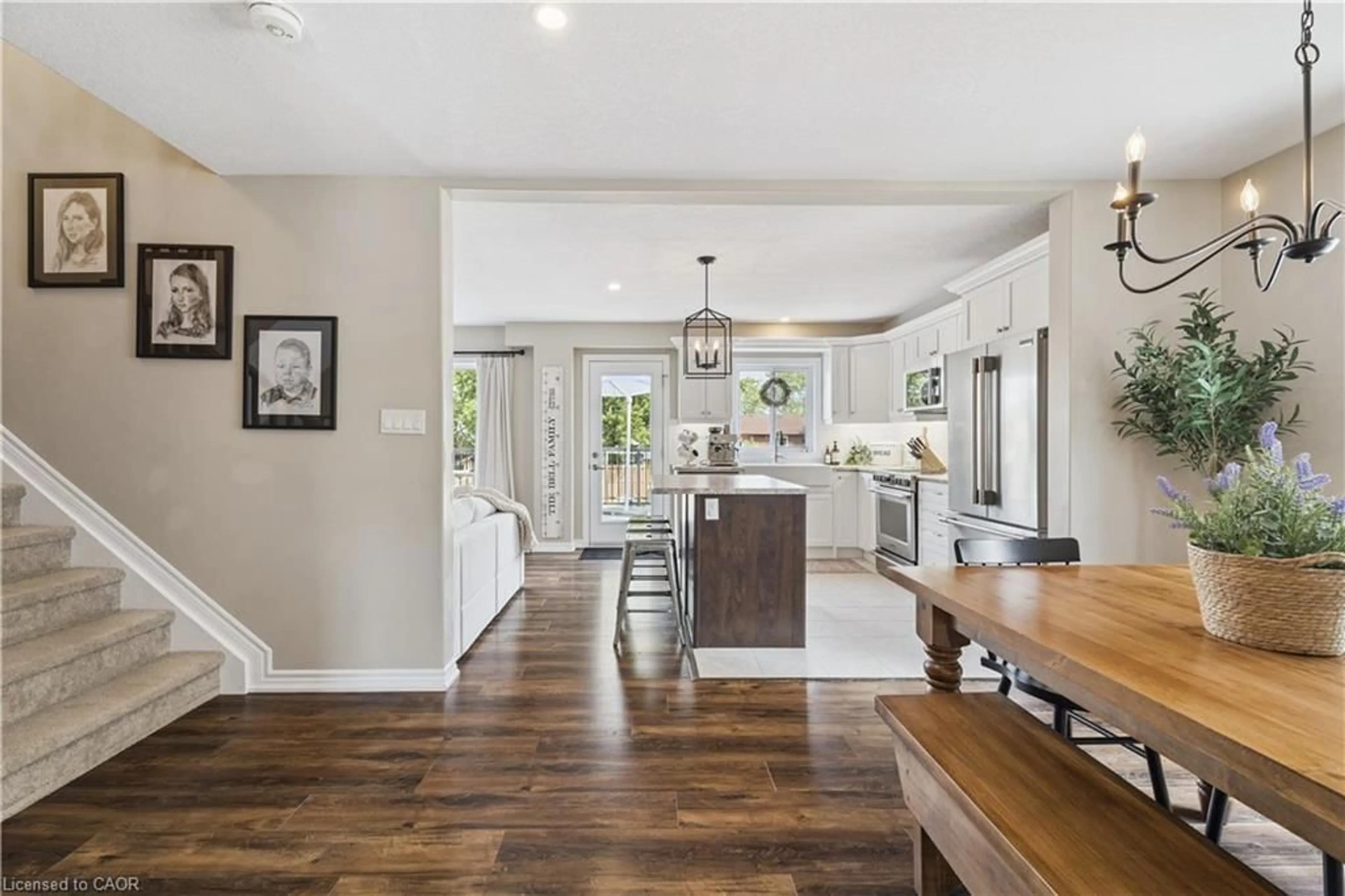 Open concept kitchen, unknown for 257 Quebec St, Stayner Ontario L0M 1S0