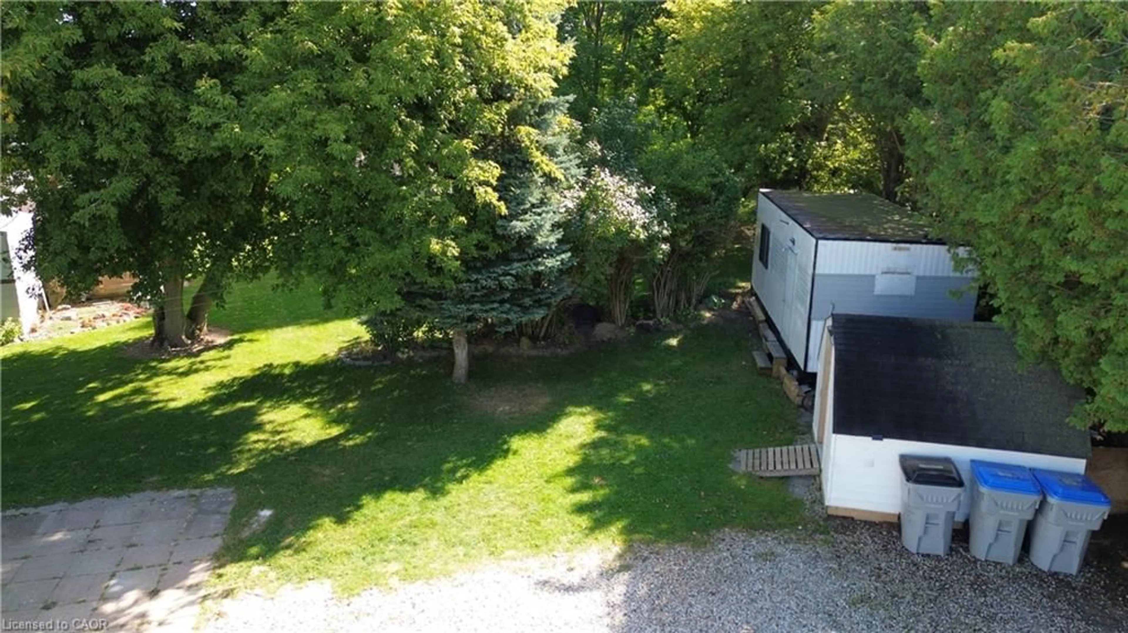 A pic from outside/outdoor area/front of a property/back of a property/a pic from drone, unknown for 450 Tremaine Ave #15, Listowel Ontario N4W 3G9