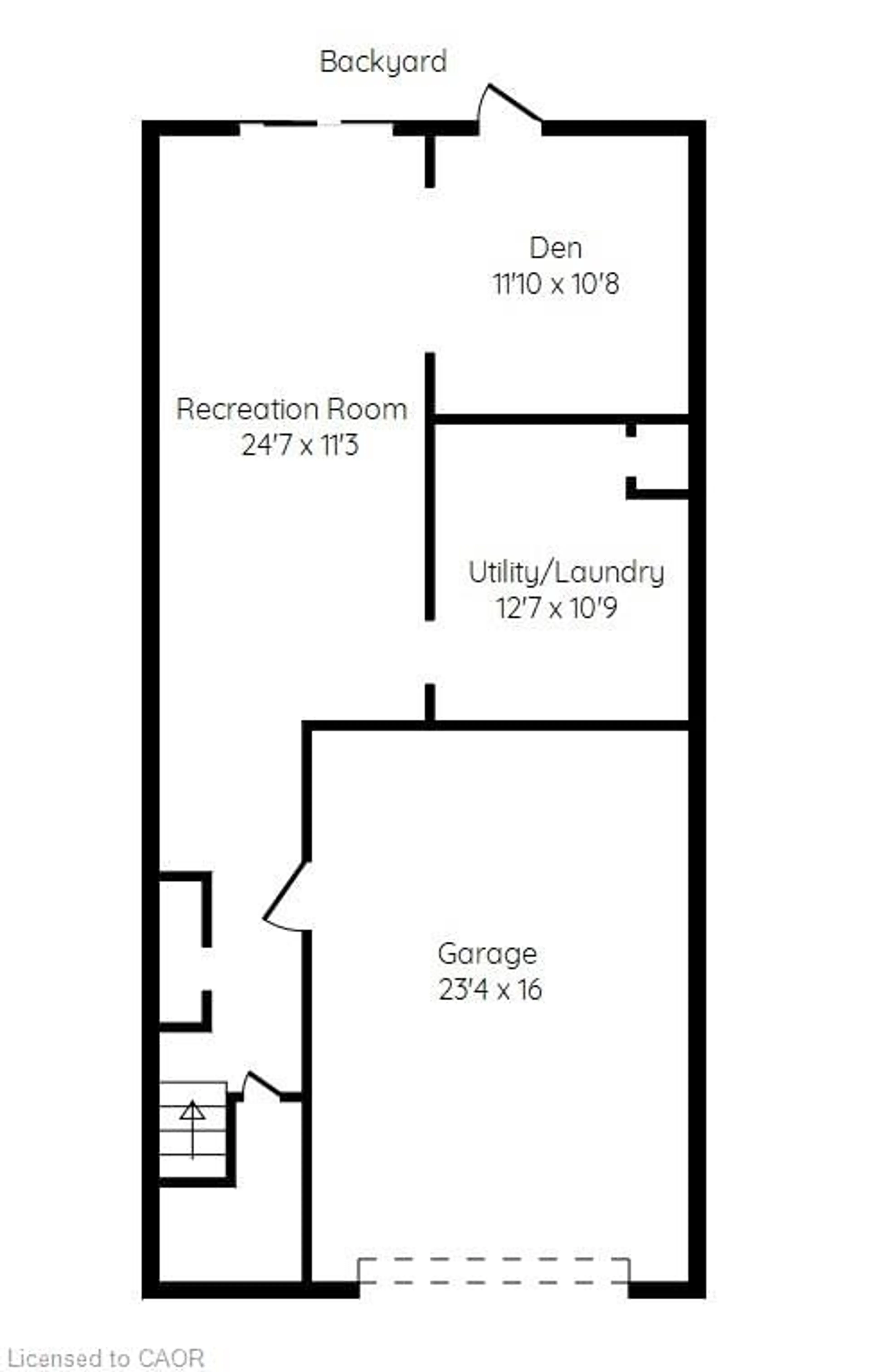 Floor plan for 39 Markson Cres, Hamilton Ontario L8T 4W3