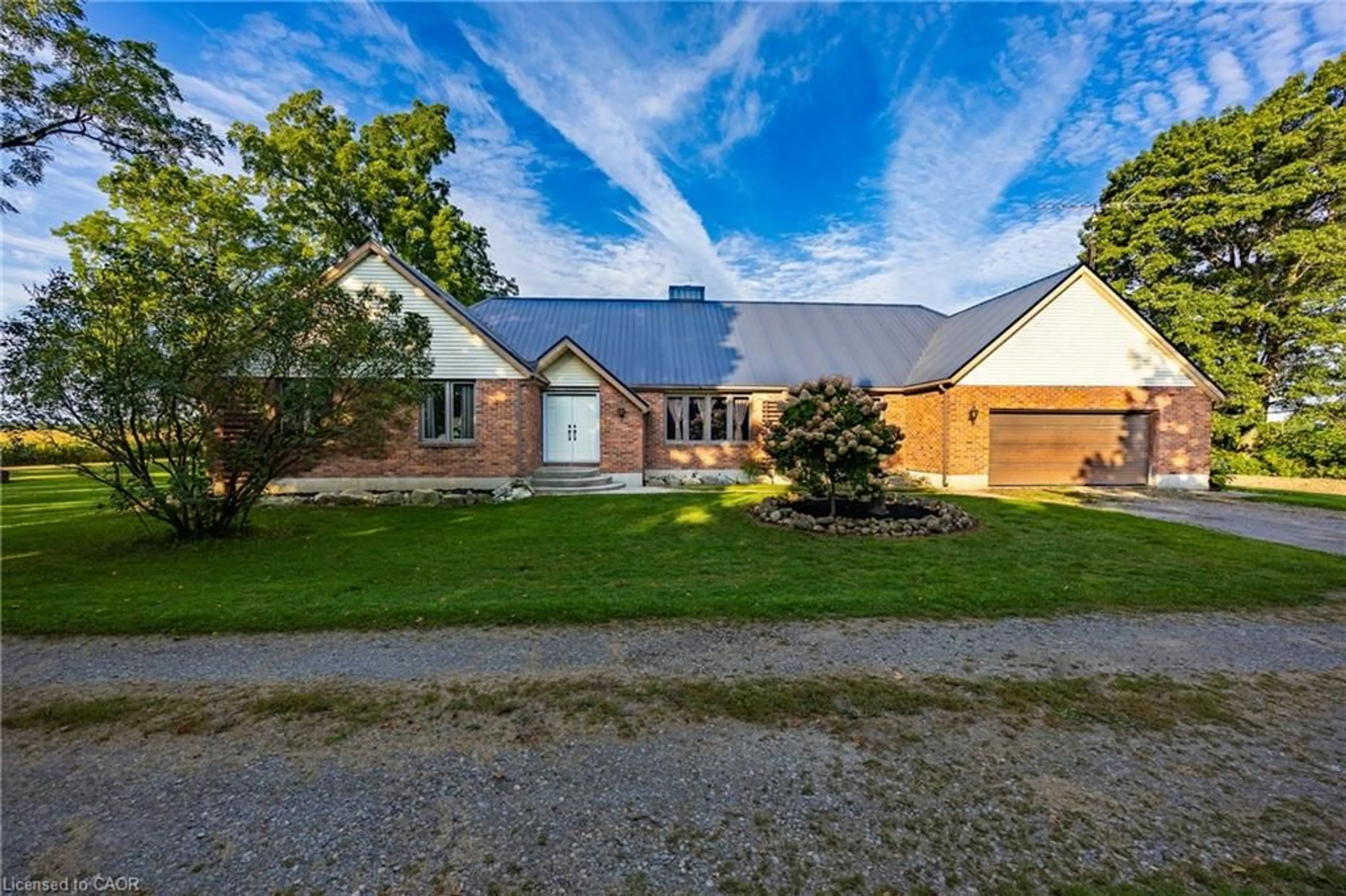 A pic from outside/outdoor area/front of a property/back of a property/a pic from drone, street for 54 Ryerse Rd, Simcoe Ontario N3Y 4K2