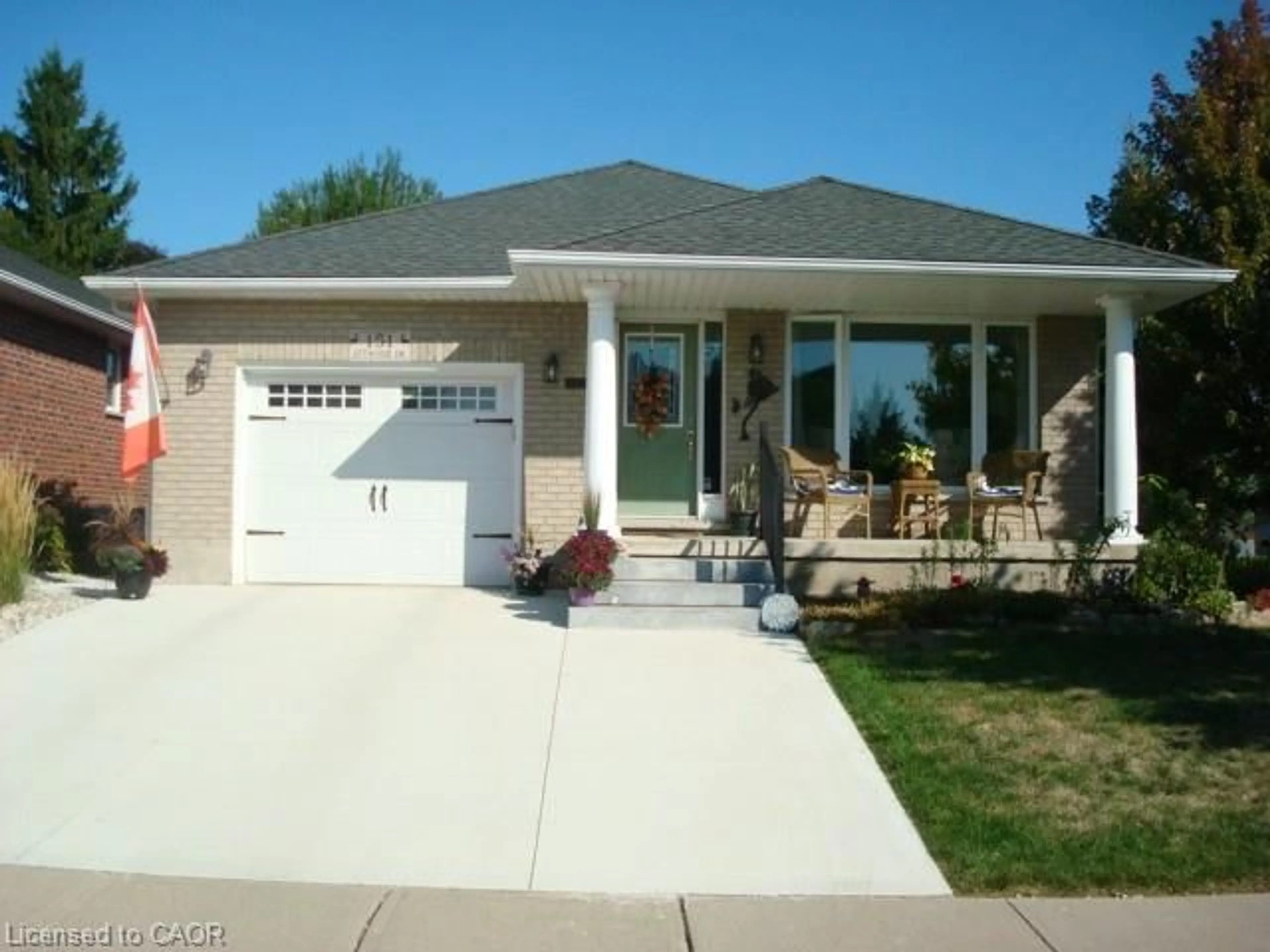 Home with vinyl exterior material, street for 151 Attwood Dr, Cambridge Ontario N1T 2A5