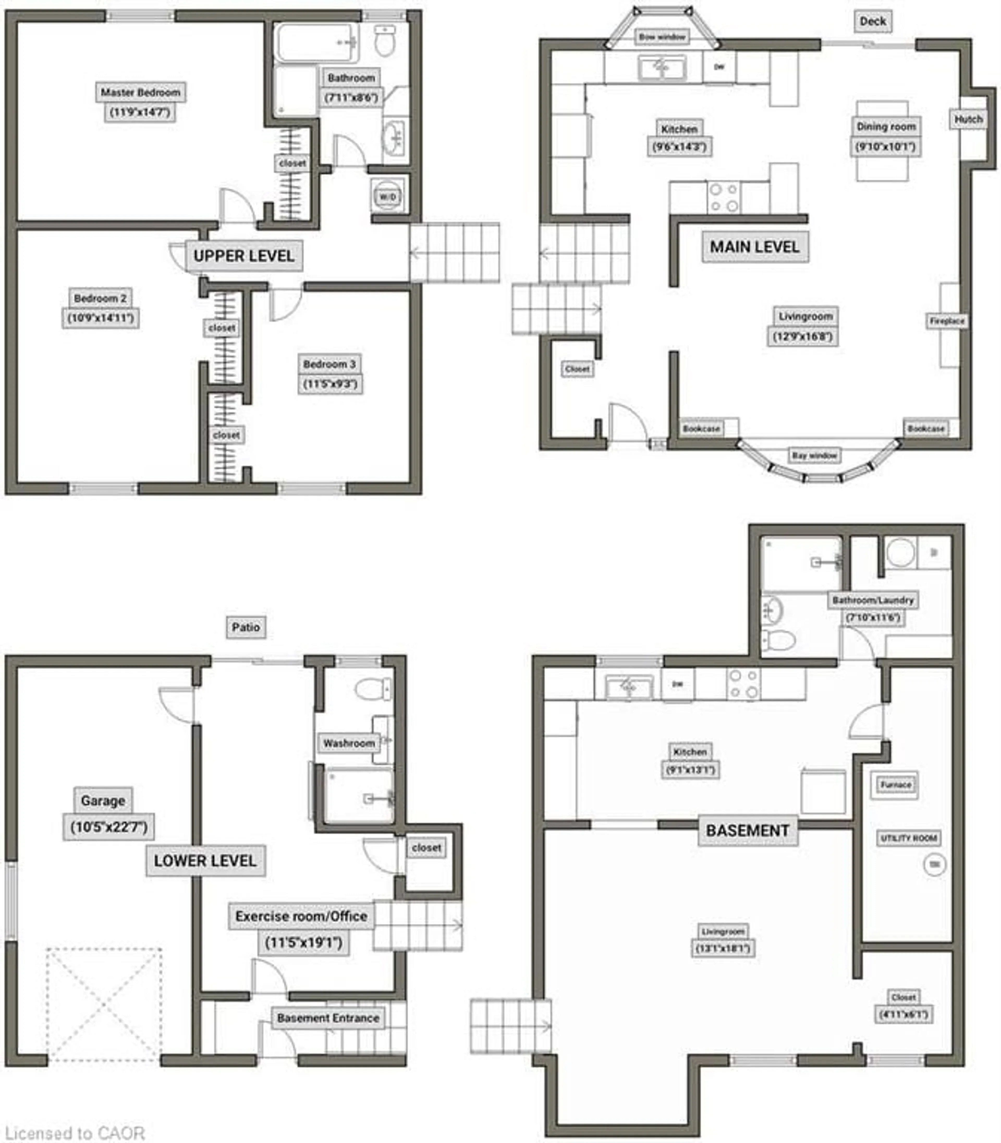 Floor plan for 193 Pine Cove Rd, Burlington Ontario L7N 1W1