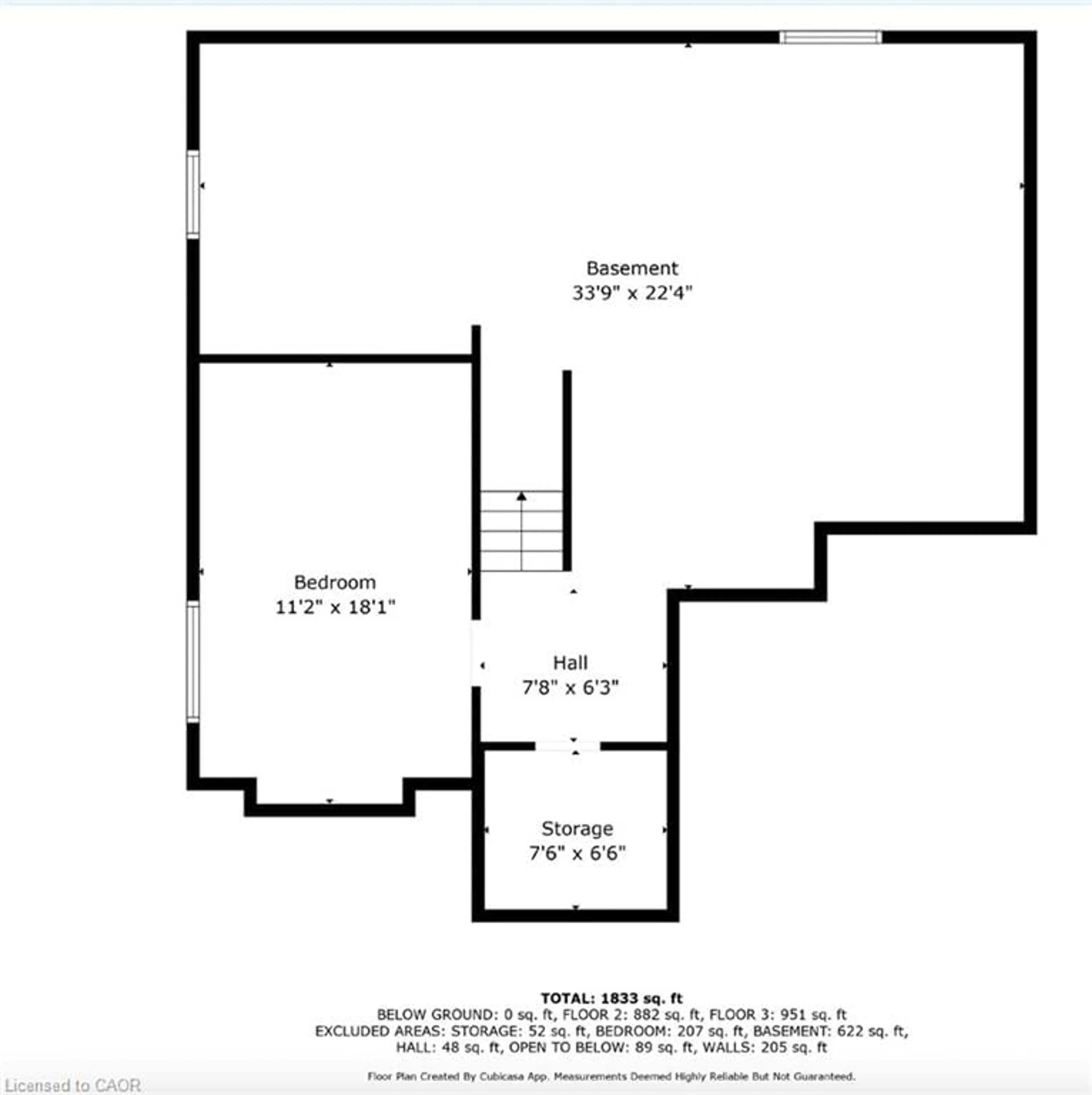 Floor plan for 75 Burton St, Innerkip Ontario N0J 1M0