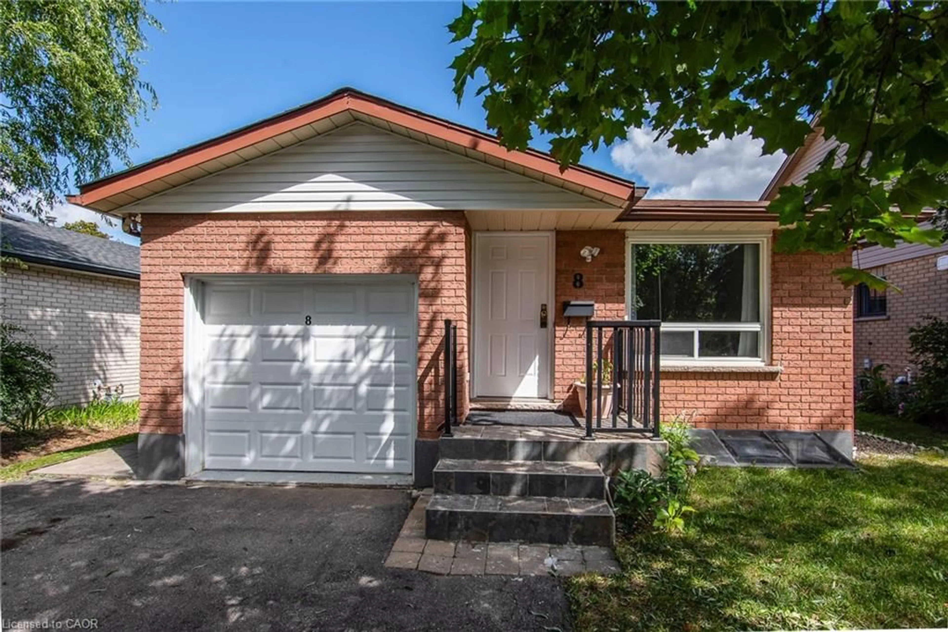 Home with brick exterior material, street for 8 Pamela Pl, Guelph Ontario N1H 8C9