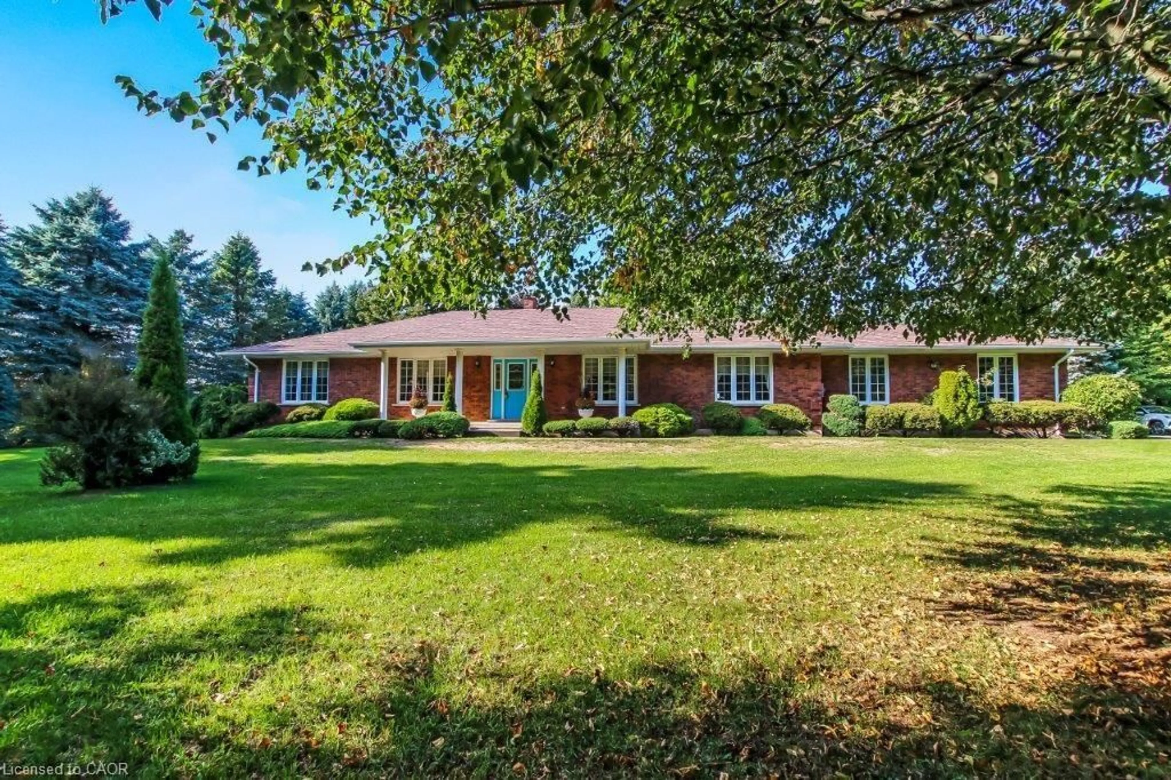 Home with brick exterior material, street for 1347 Windham Road 10, Windham Centre Ontario N0E 2A0