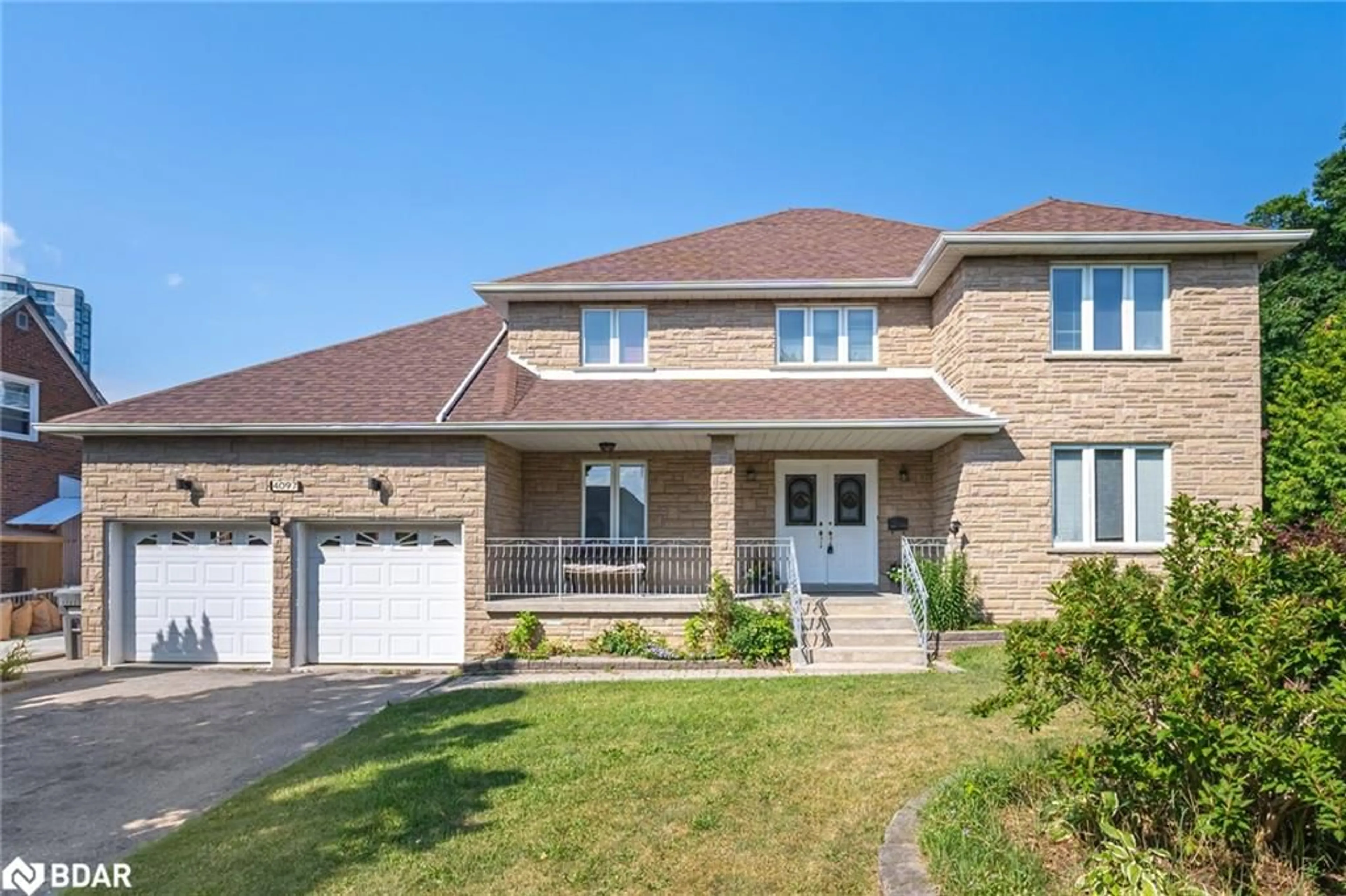 Home with brick exterior material, street for 4097 Hickory Dr, Mississauga Ontario L4W 1L1