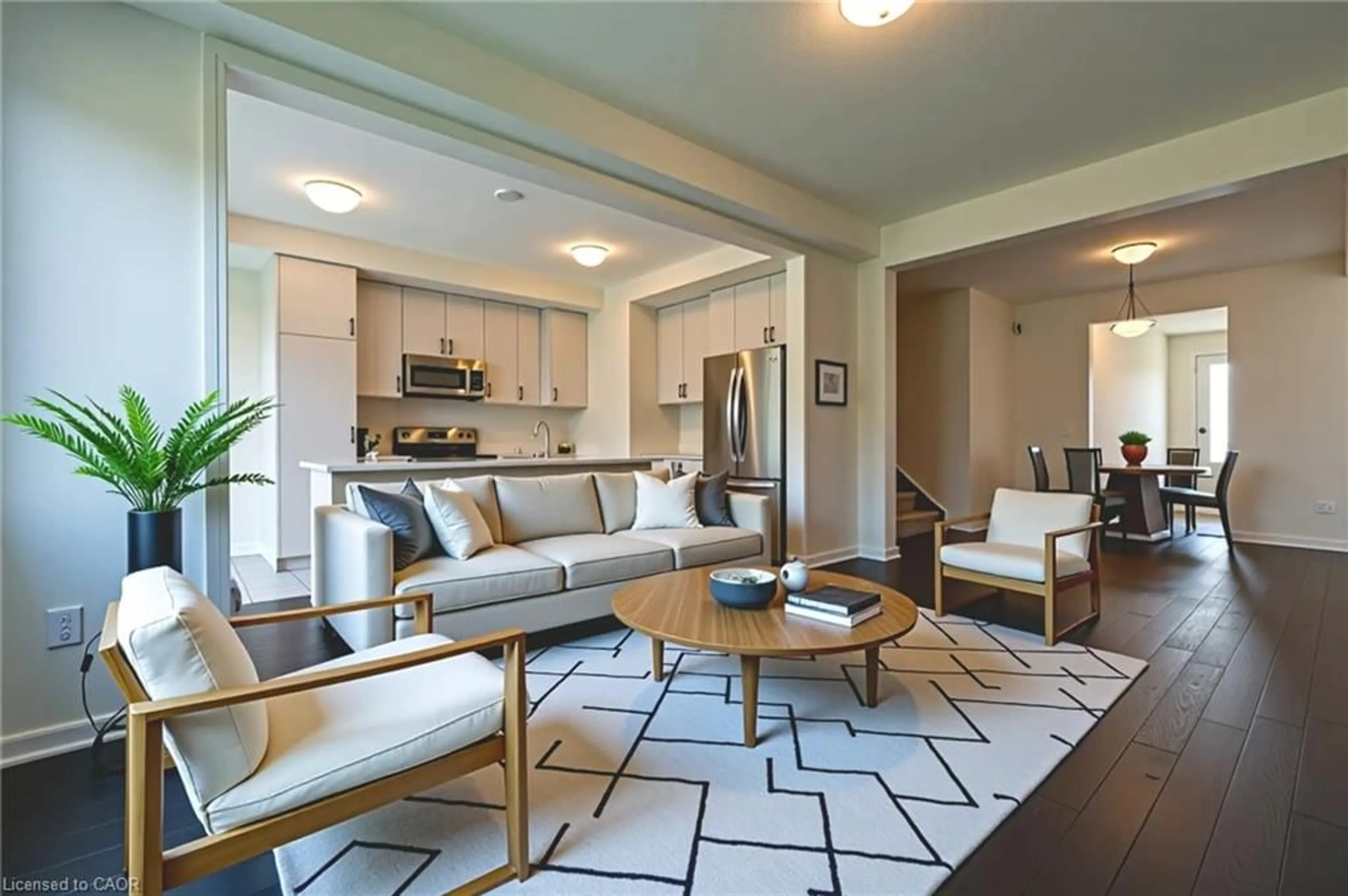 Living room with furniture, unknown for 36 Blackburn St, Cambridge Ontario N1S 0E1