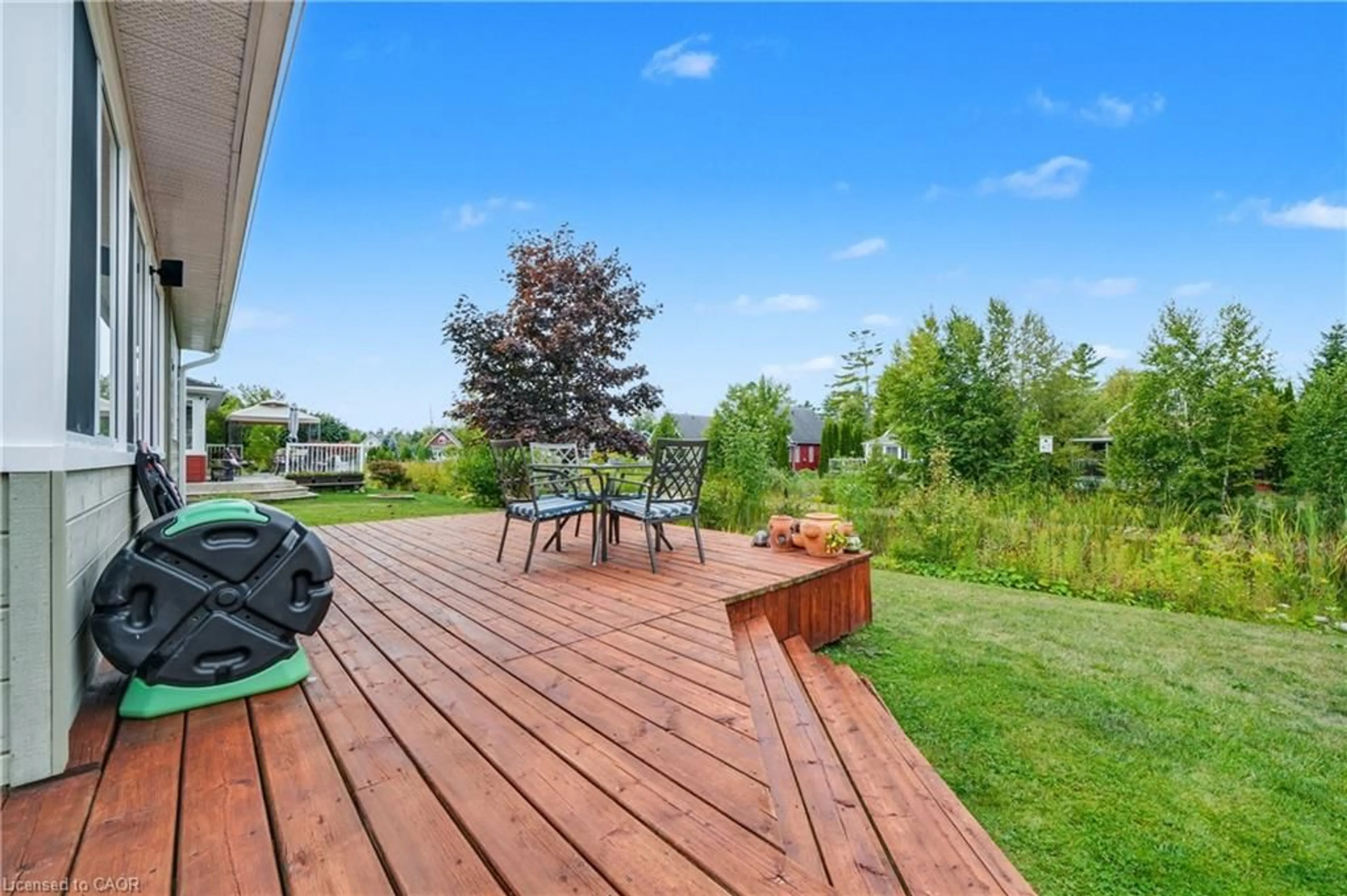 Patio, water/lake/river/ocean view for 52 Madawaska Trail, Wasaga Beach Ontario L9Z 1X7