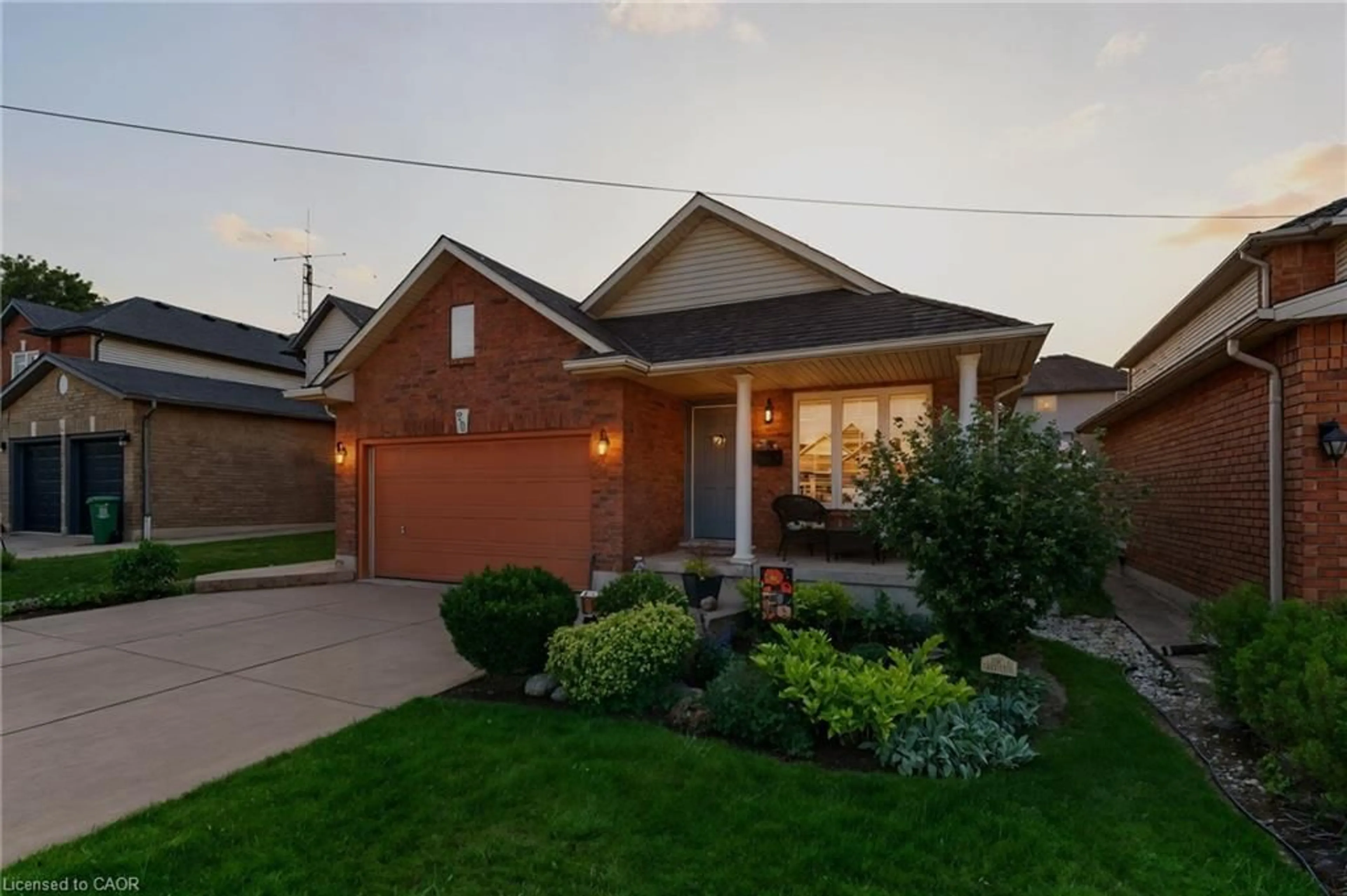 Home with brick exterior material, street for 20 Diamond Crt, Hamilton Ontario L9C 7V5