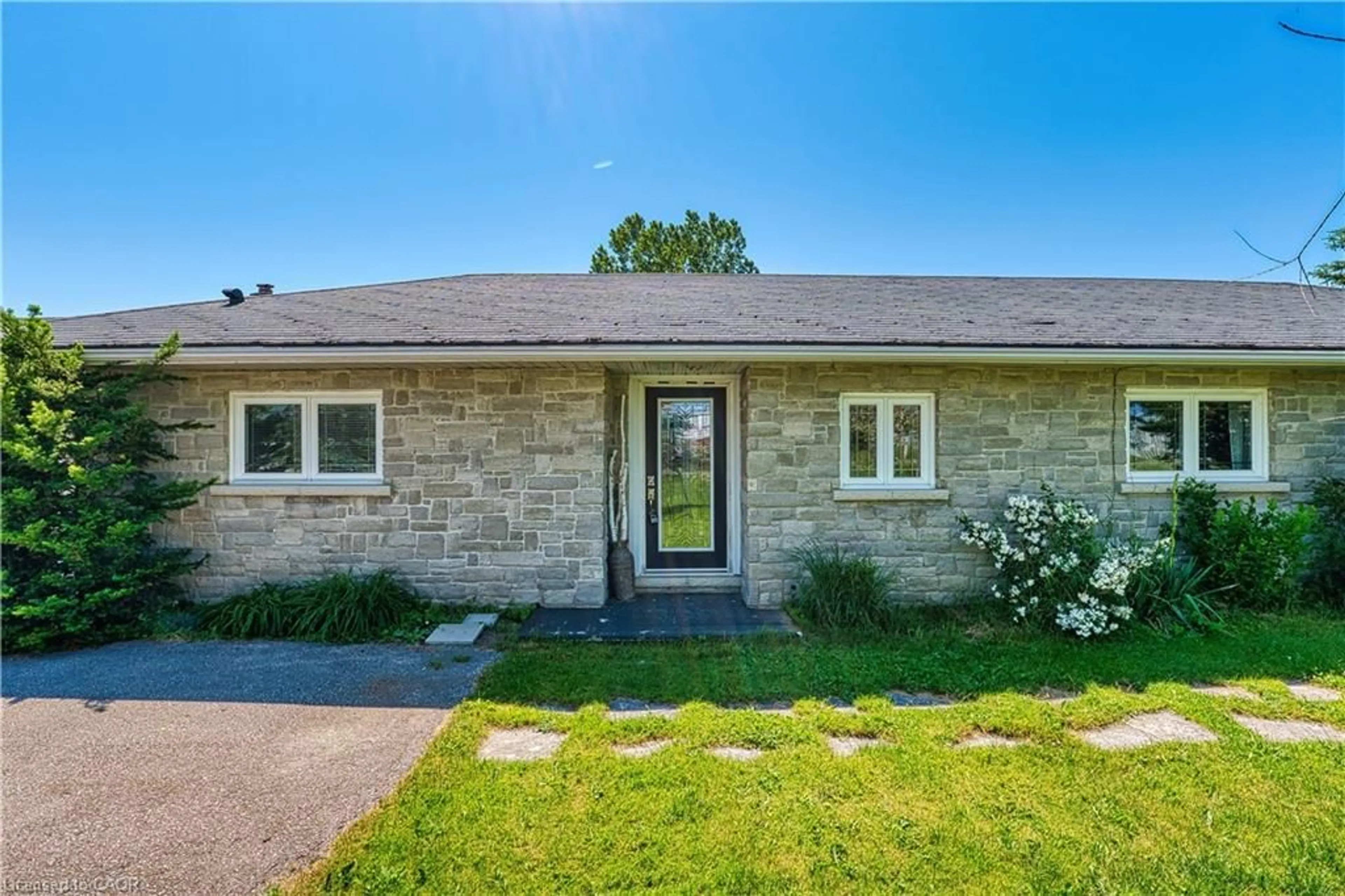 Home with brick exterior material, street for 717906 Highway 6, Owen Sound Ontario N4K 5N7