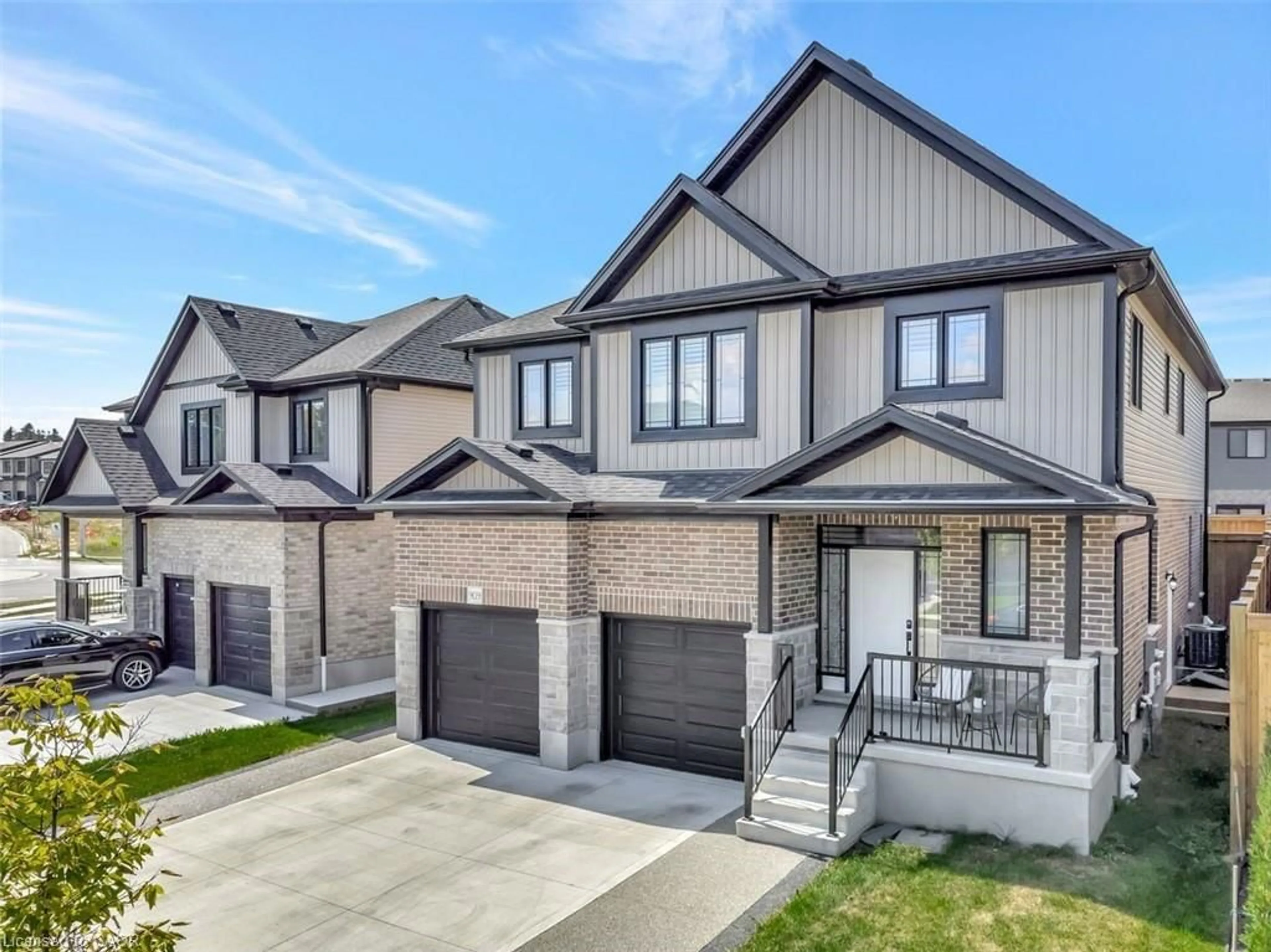 Home with brick exterior material, street for 909 Dunnigan Crt, Kitchener Ontario N2B 3J7