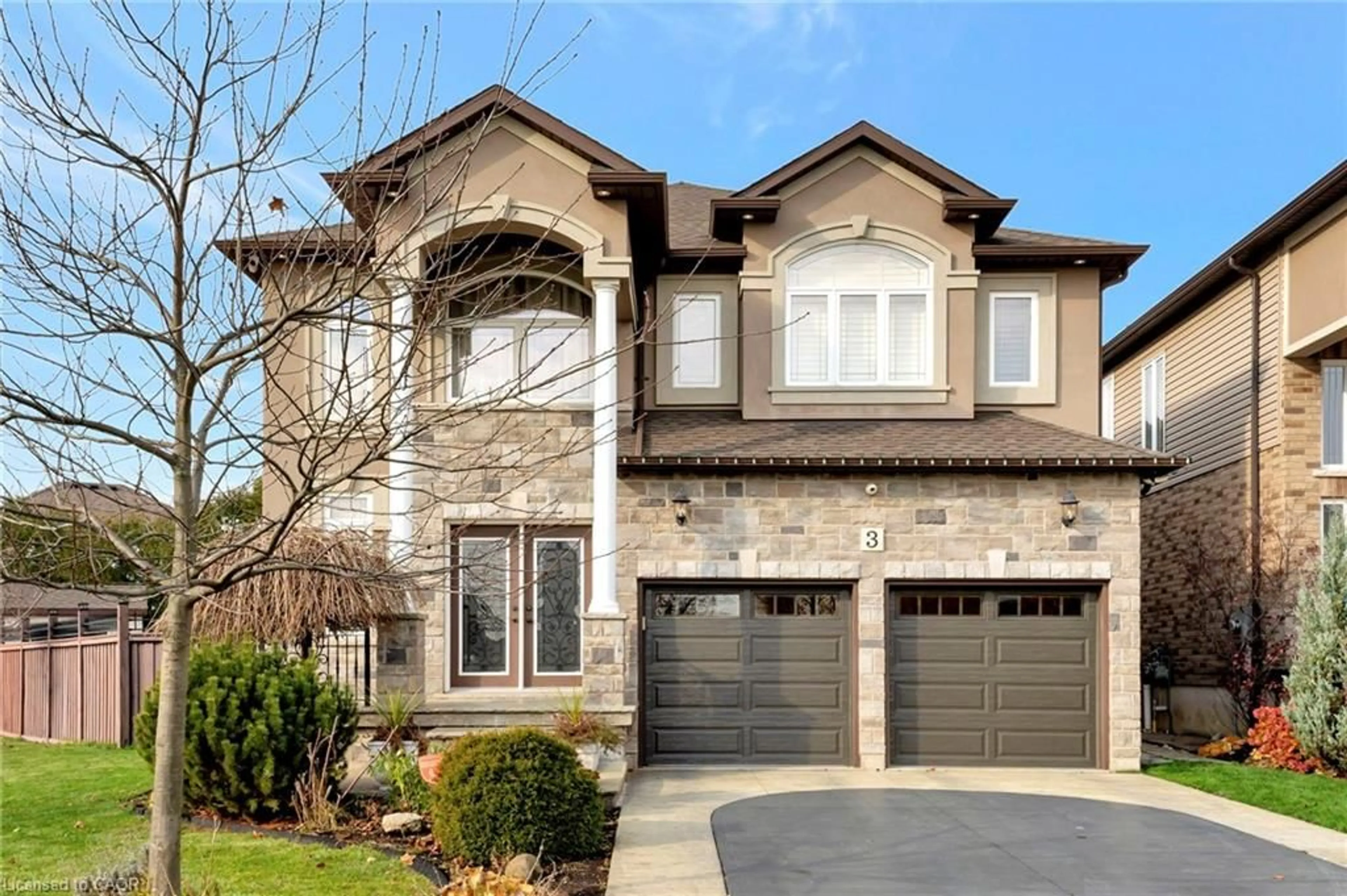 Home with brick exterior material, street for 3 Rianna Crt, Hamilton Ontario L9B 0G3